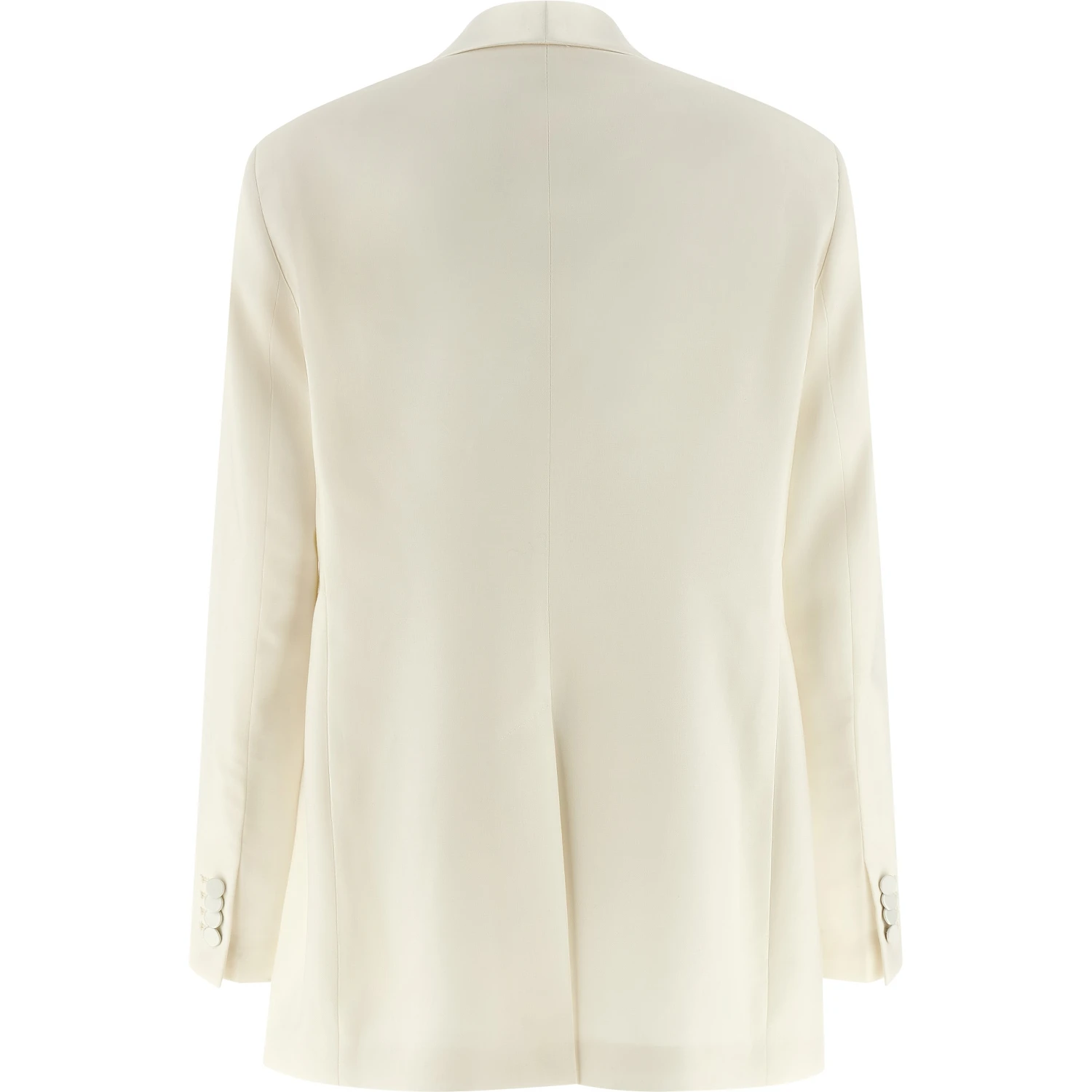 White Virgin Wool Two-Piece Suit