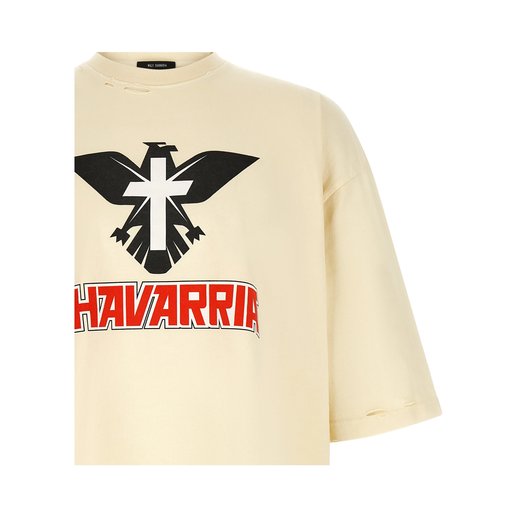 Beige Cotton T-Shirt
