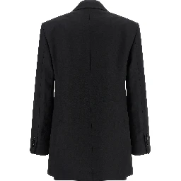 Black Viscose Blazer