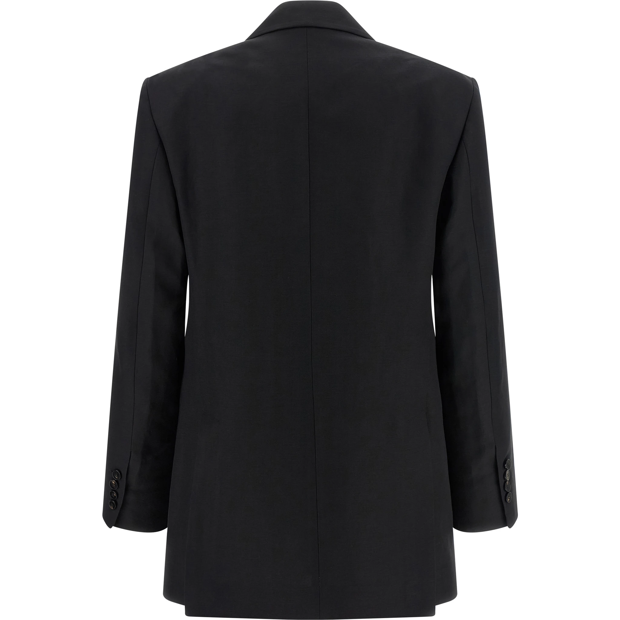 Black Viscose Blazer