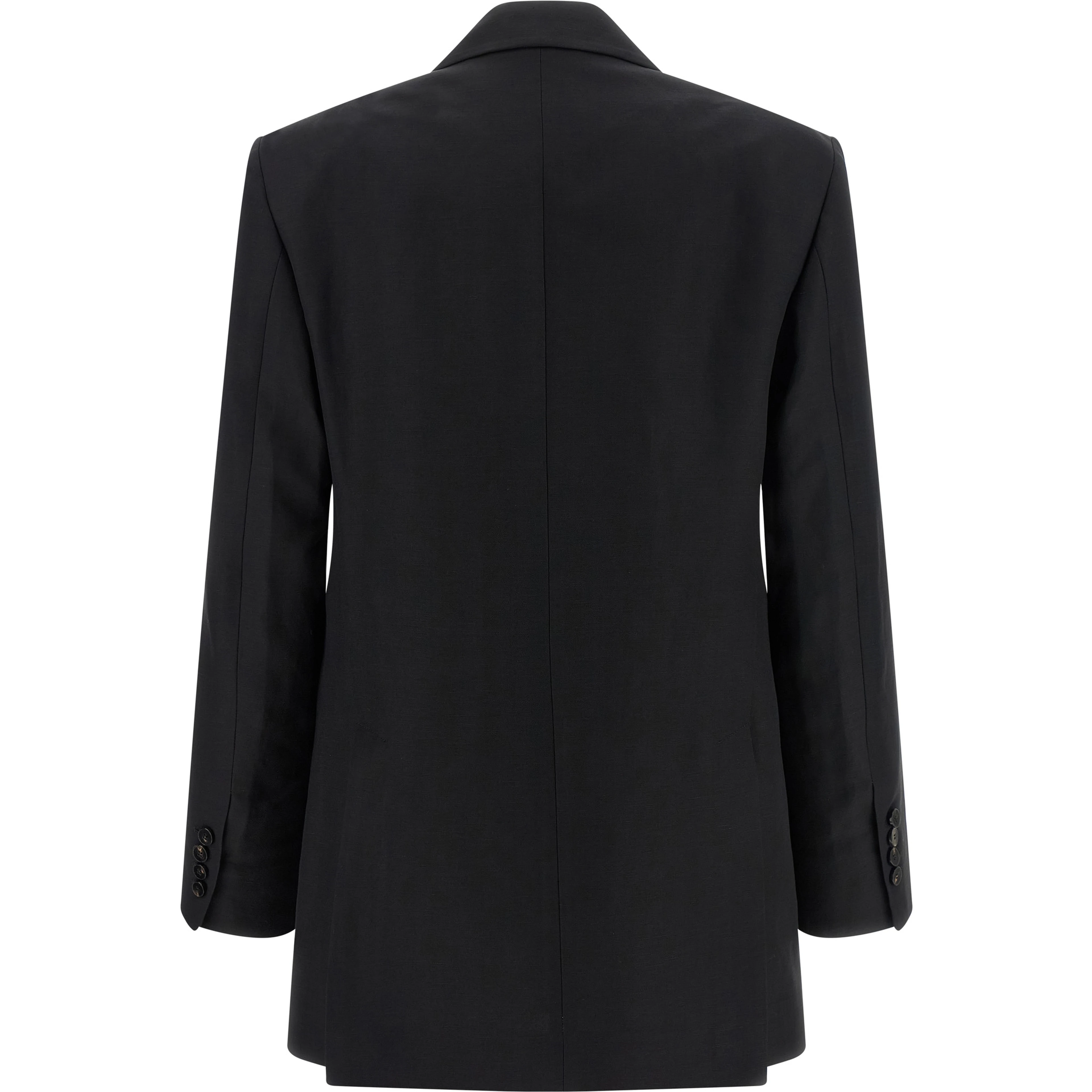 Black Viscose Blazer