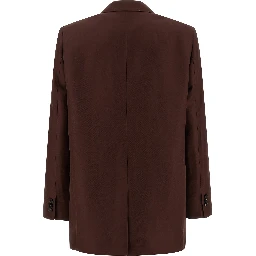 Brown Viscose Blazer