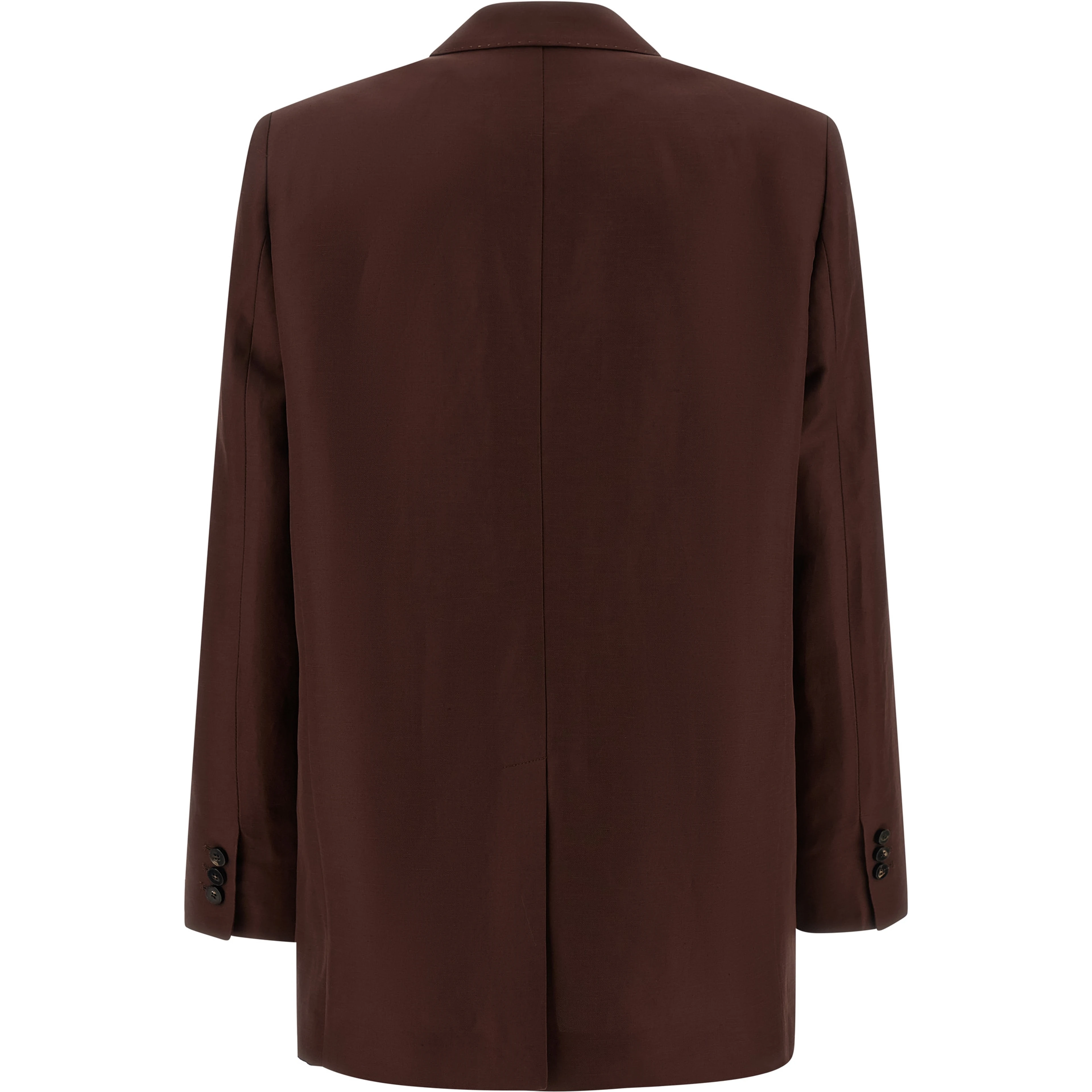 Brown Viscose Blazer