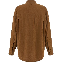 Brown Cotton Blouse