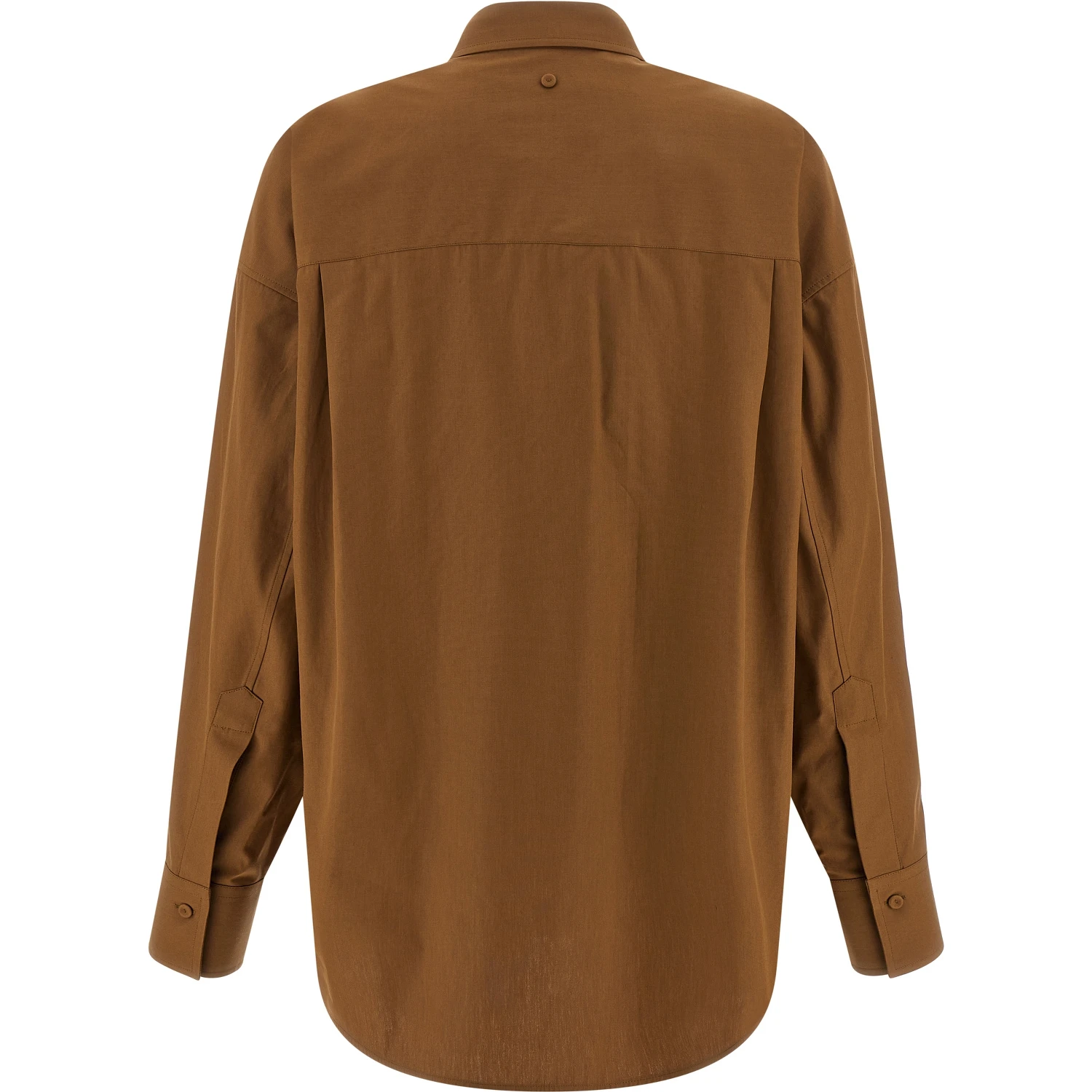 Brown Cotton Blouse