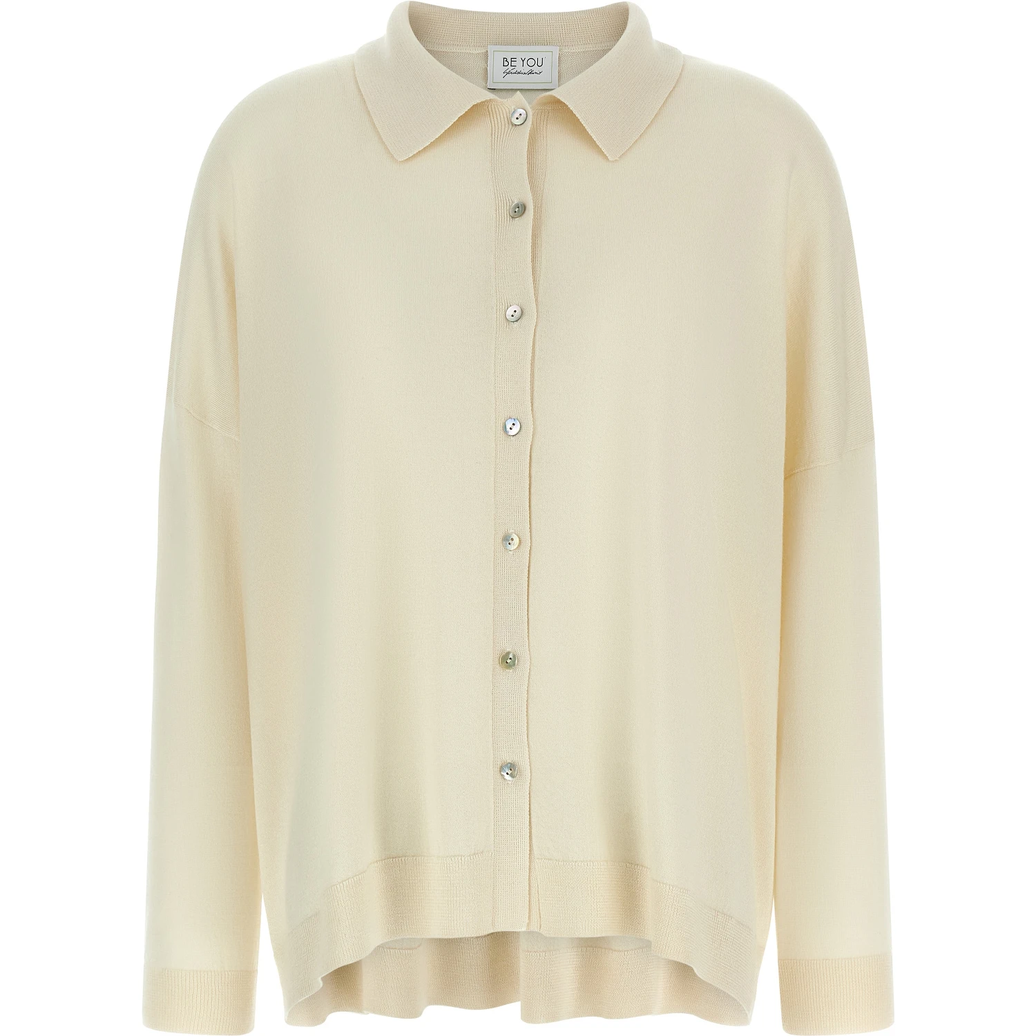White Cashmere Cardigan