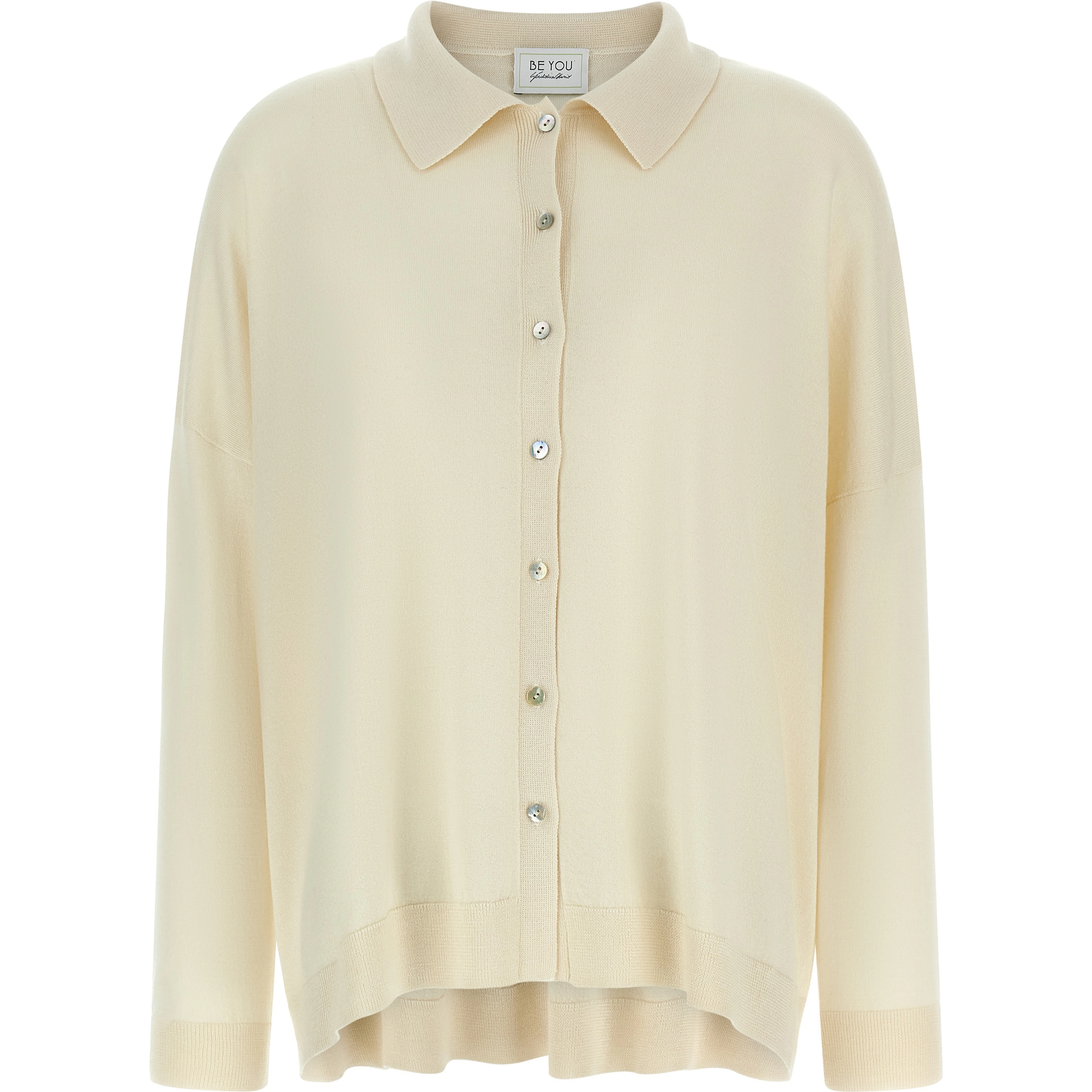 White Cashmere Cardigan