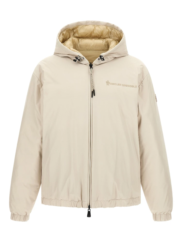 Beige Polyamide Shell Jacket