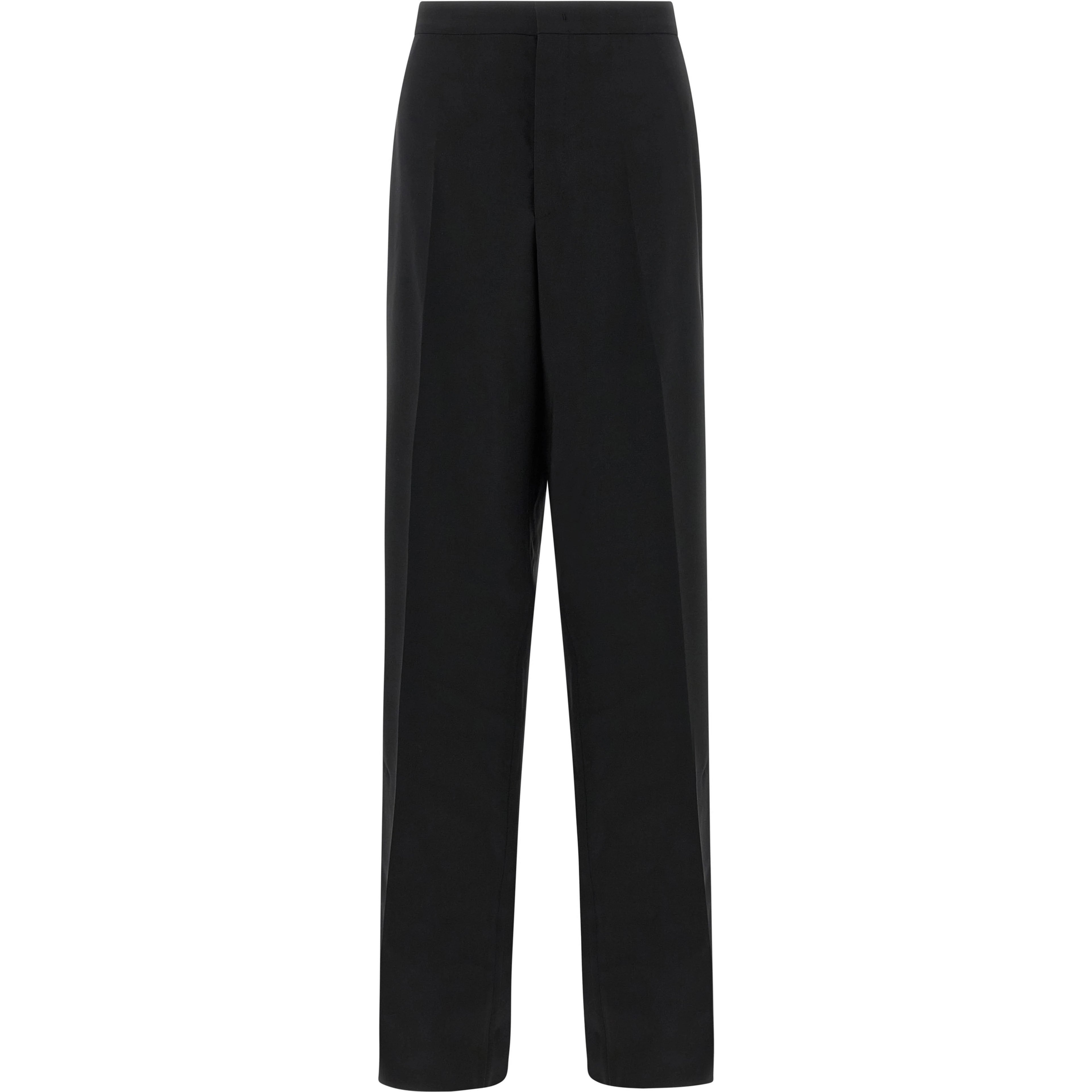 Black Virgin Wool Two-Piece Suit