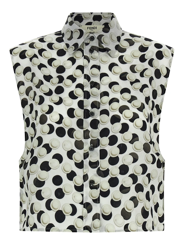 Multicolor Silk Pattern Shirt