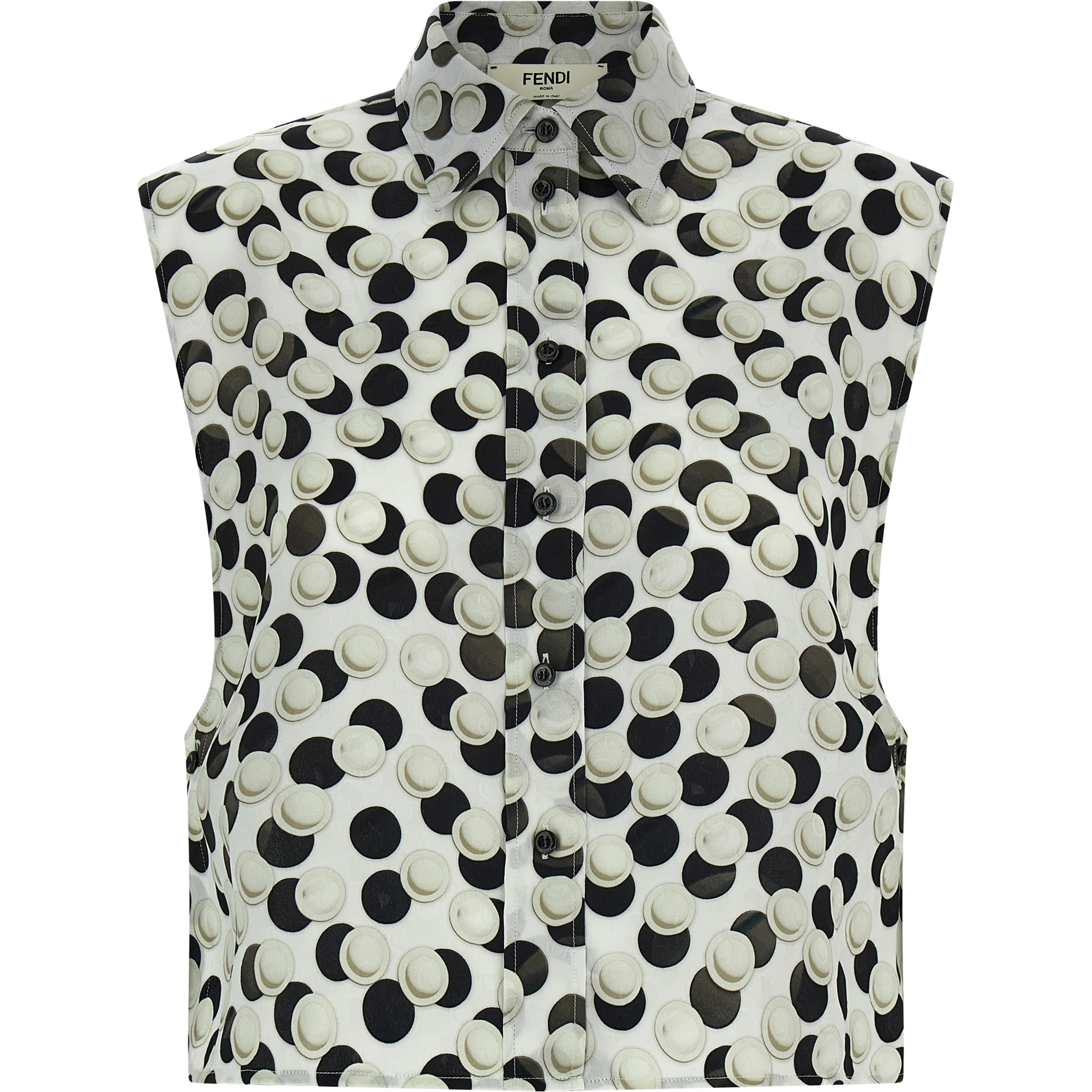Multicolor Silk Pattern Shirt