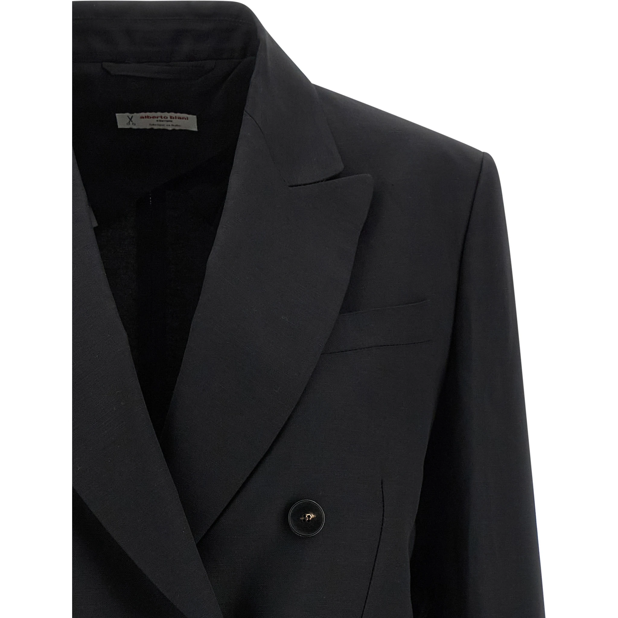Black Viscose Blazer