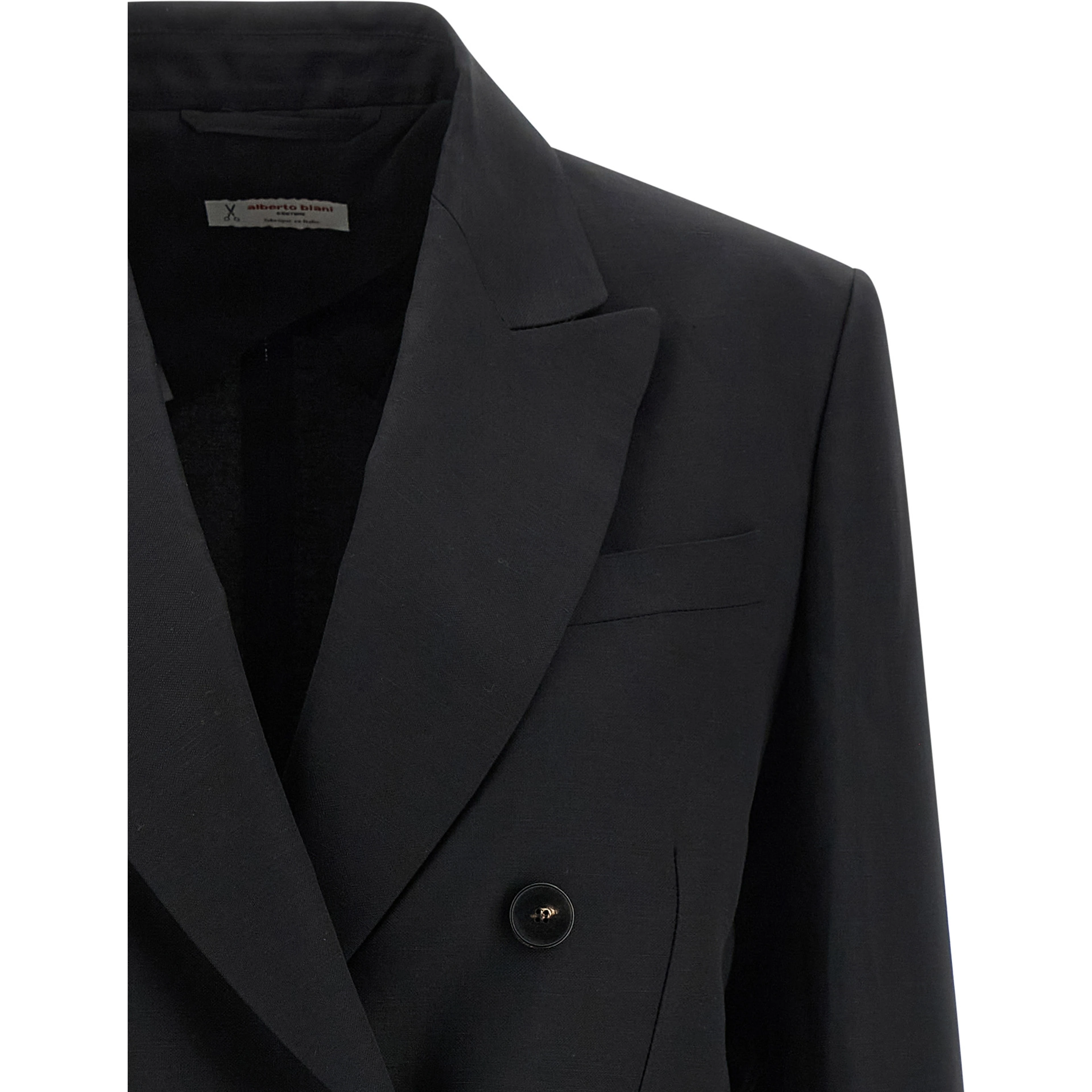 Black Viscose Blazer
