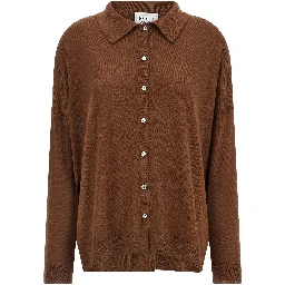 Brown Cashmere Cardigan