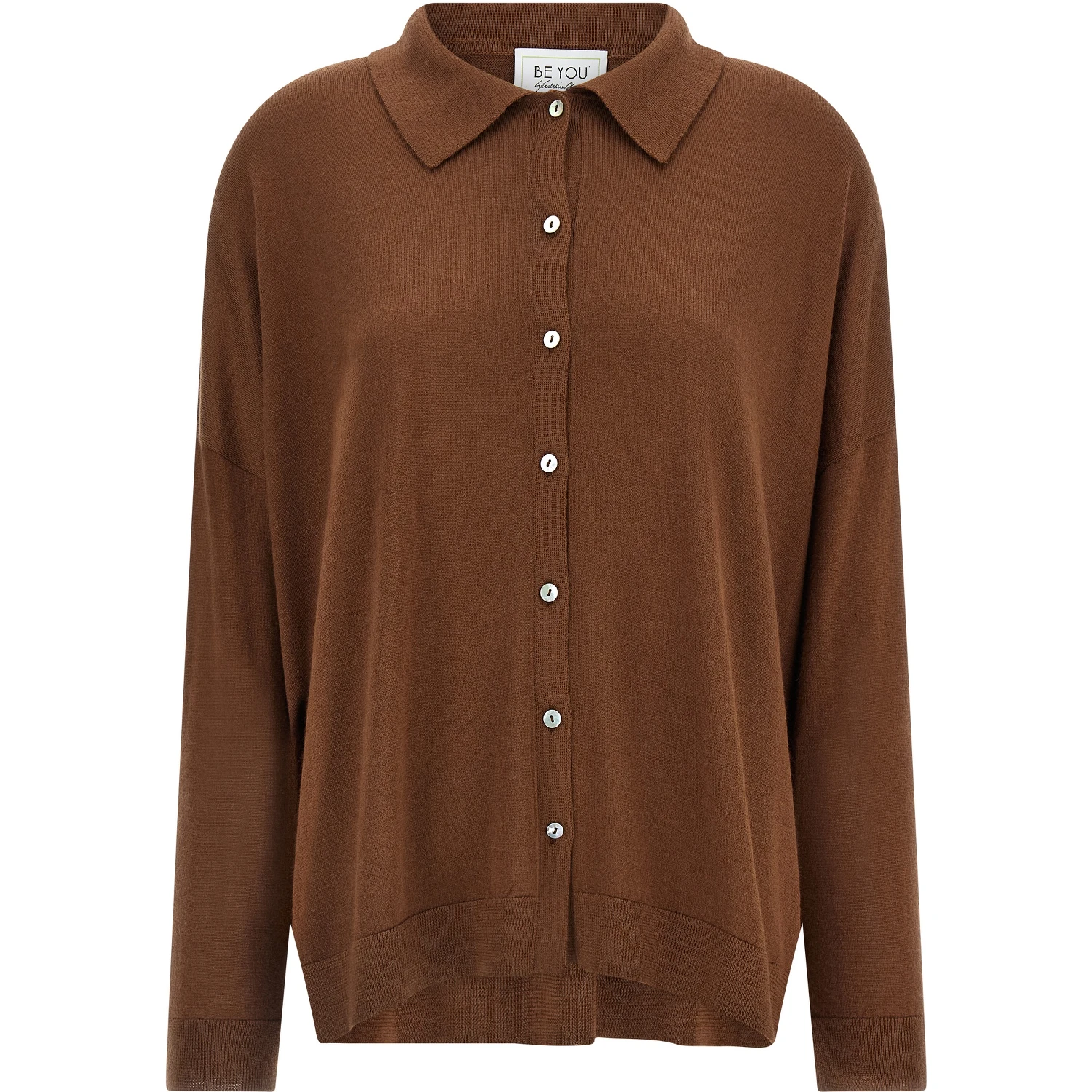 Brown Cashmere Cardigan