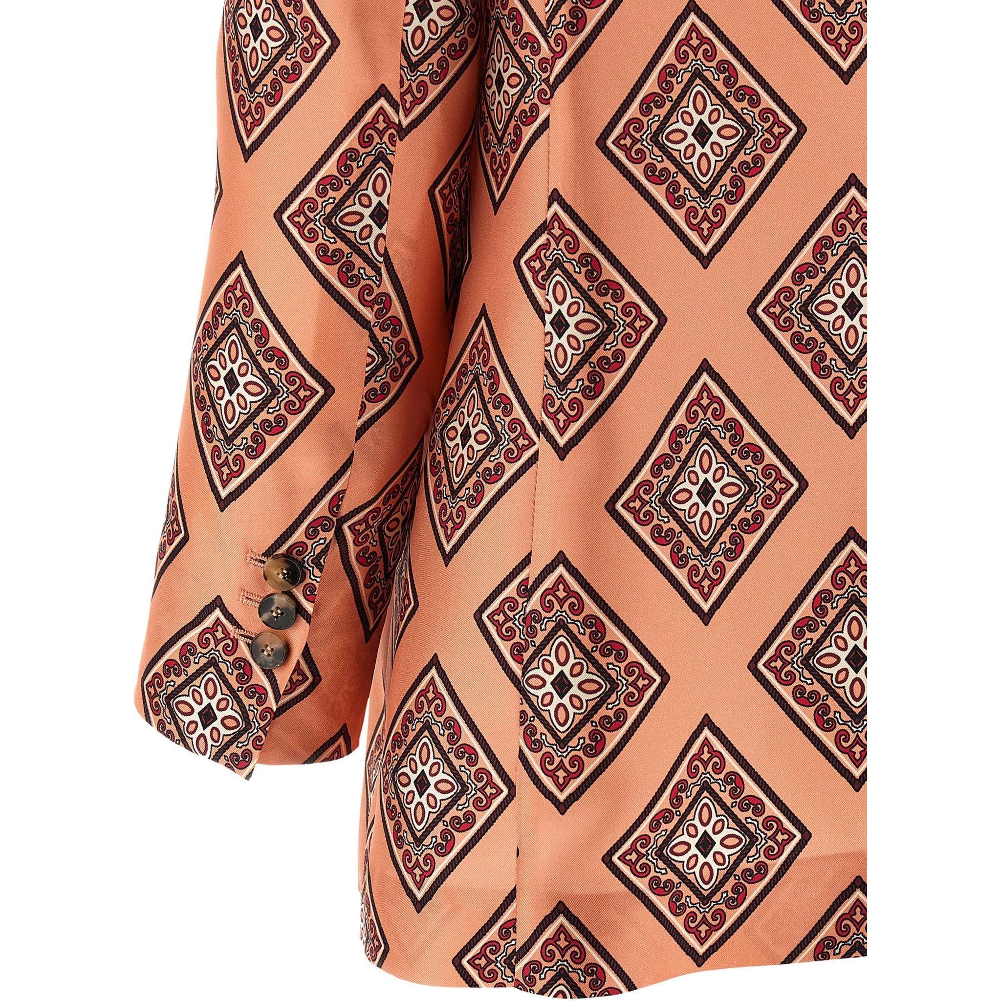 Multicolor Silk Blazer