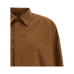 Brown Cotton Blouse