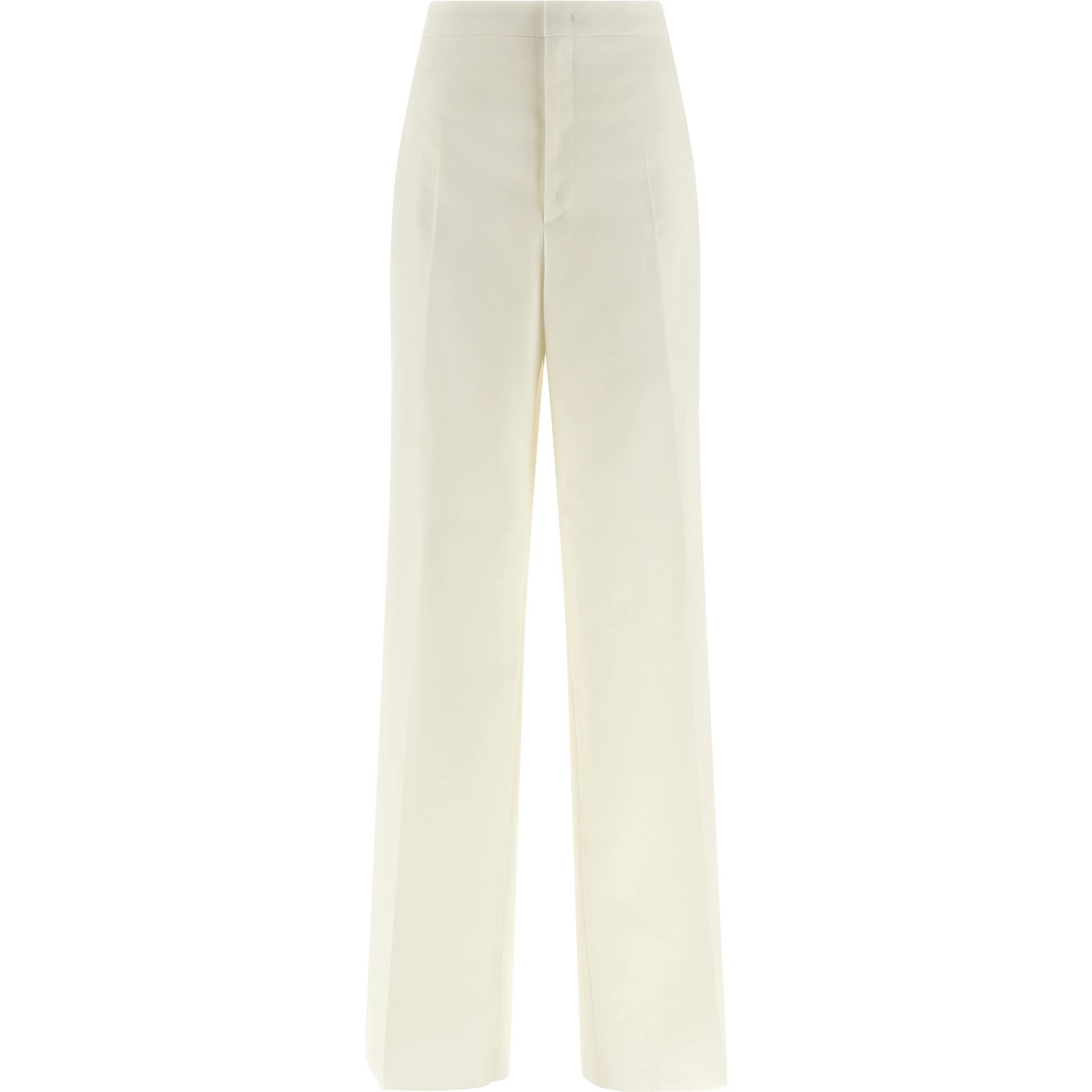 White Virgin Wool Two-Piece Suit