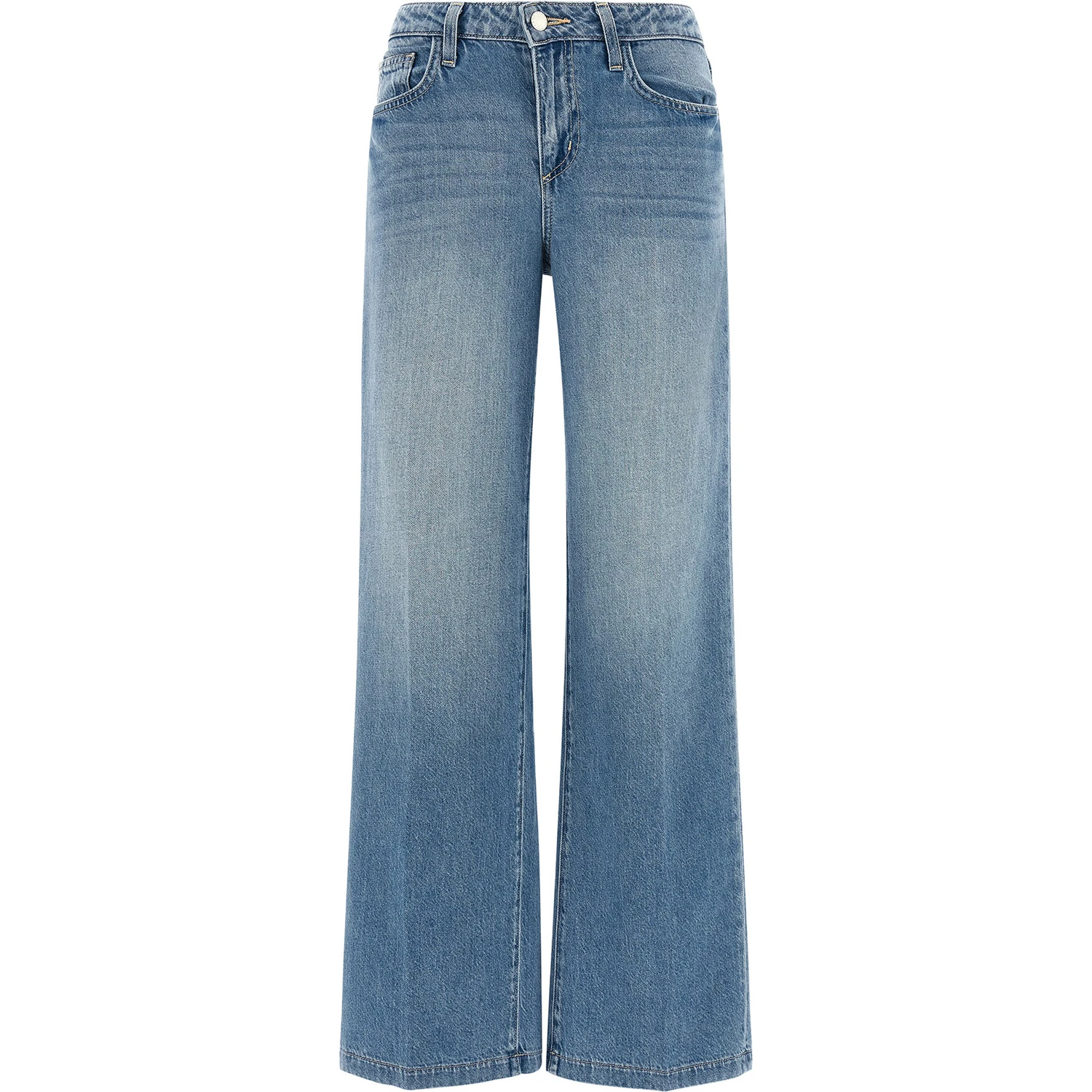 Blue Cotton Jeans Denim