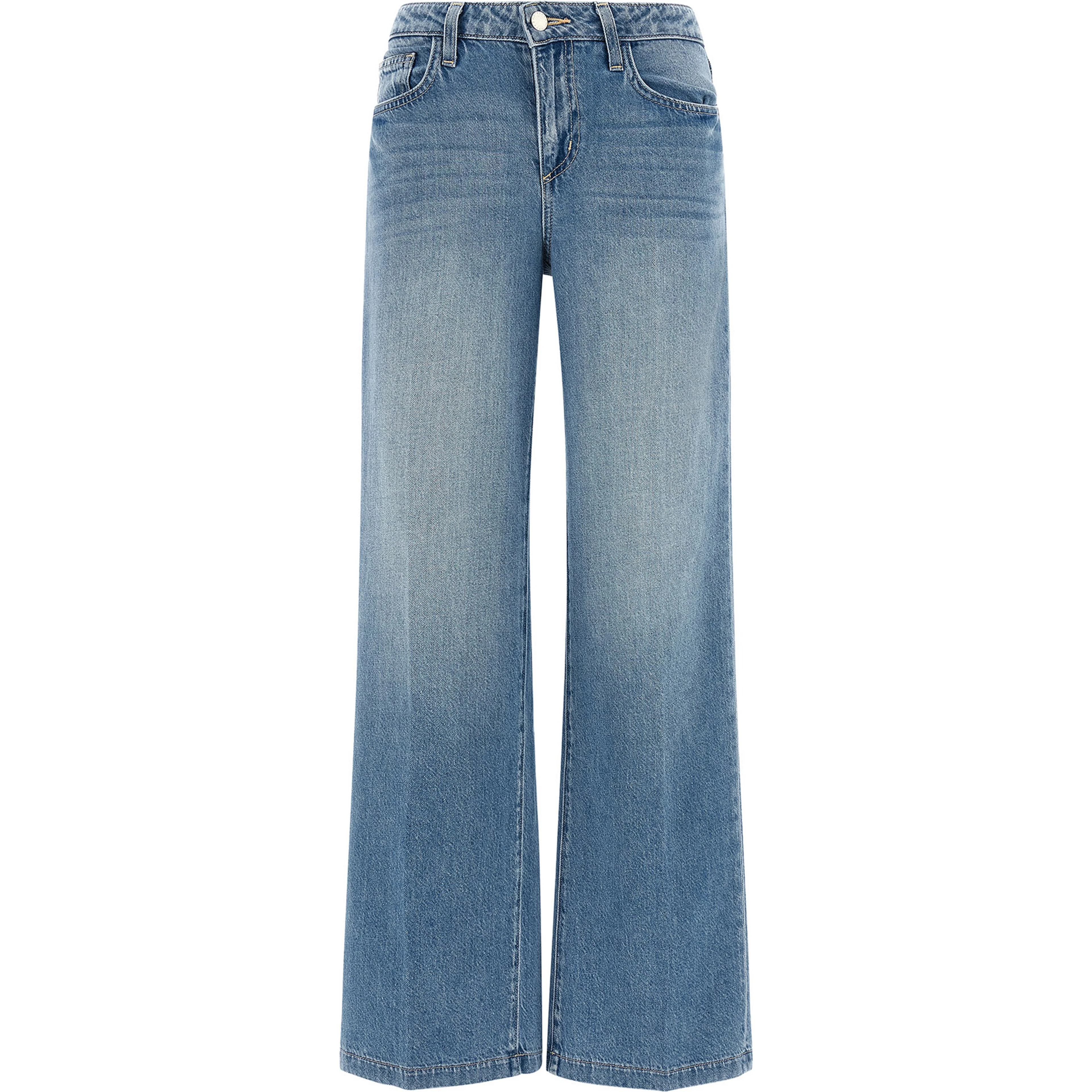 Blue Cotton Jeans Denim
