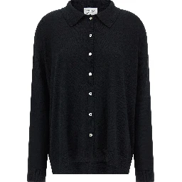 Black Cashmere Cardigan