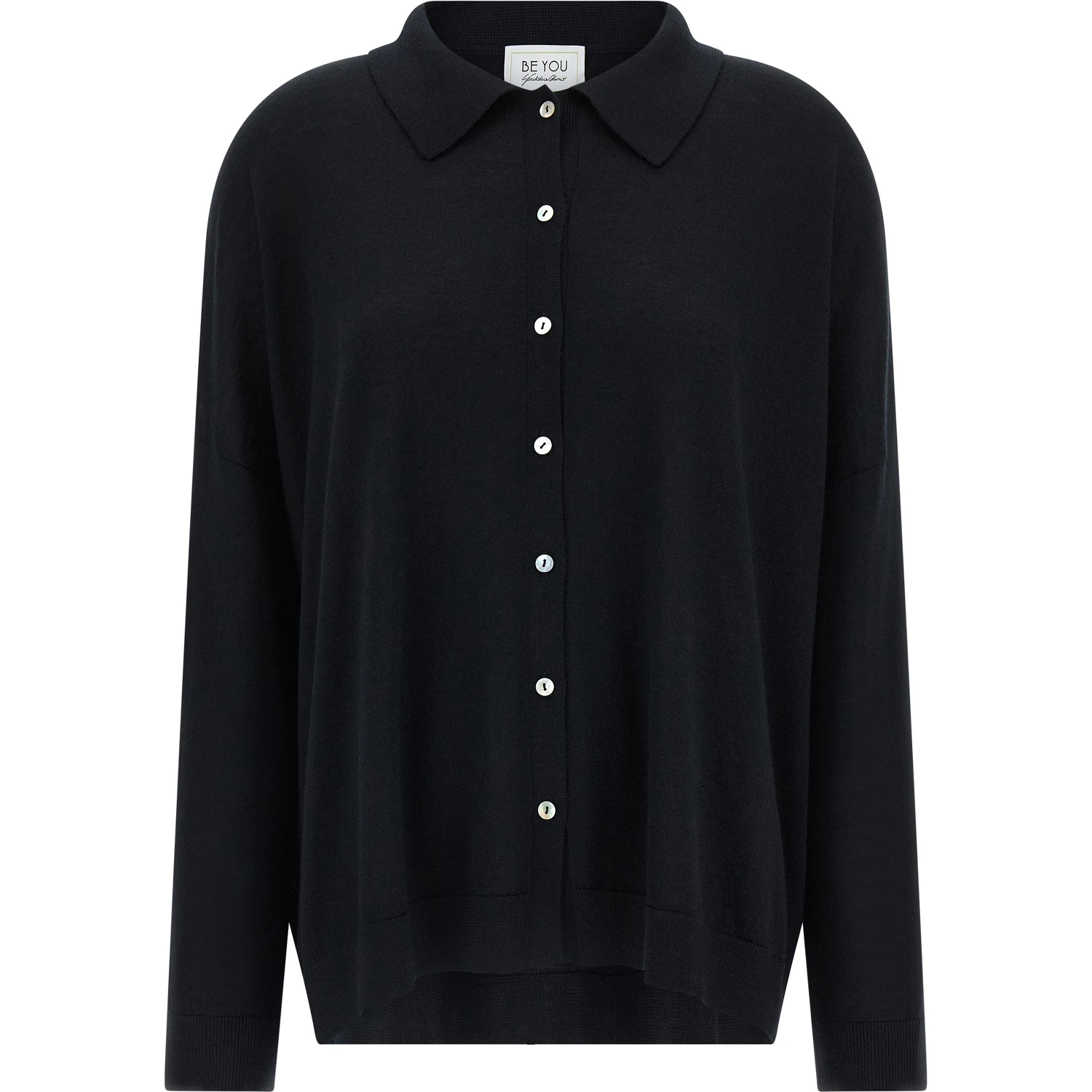 Black Cashmere Cardigan