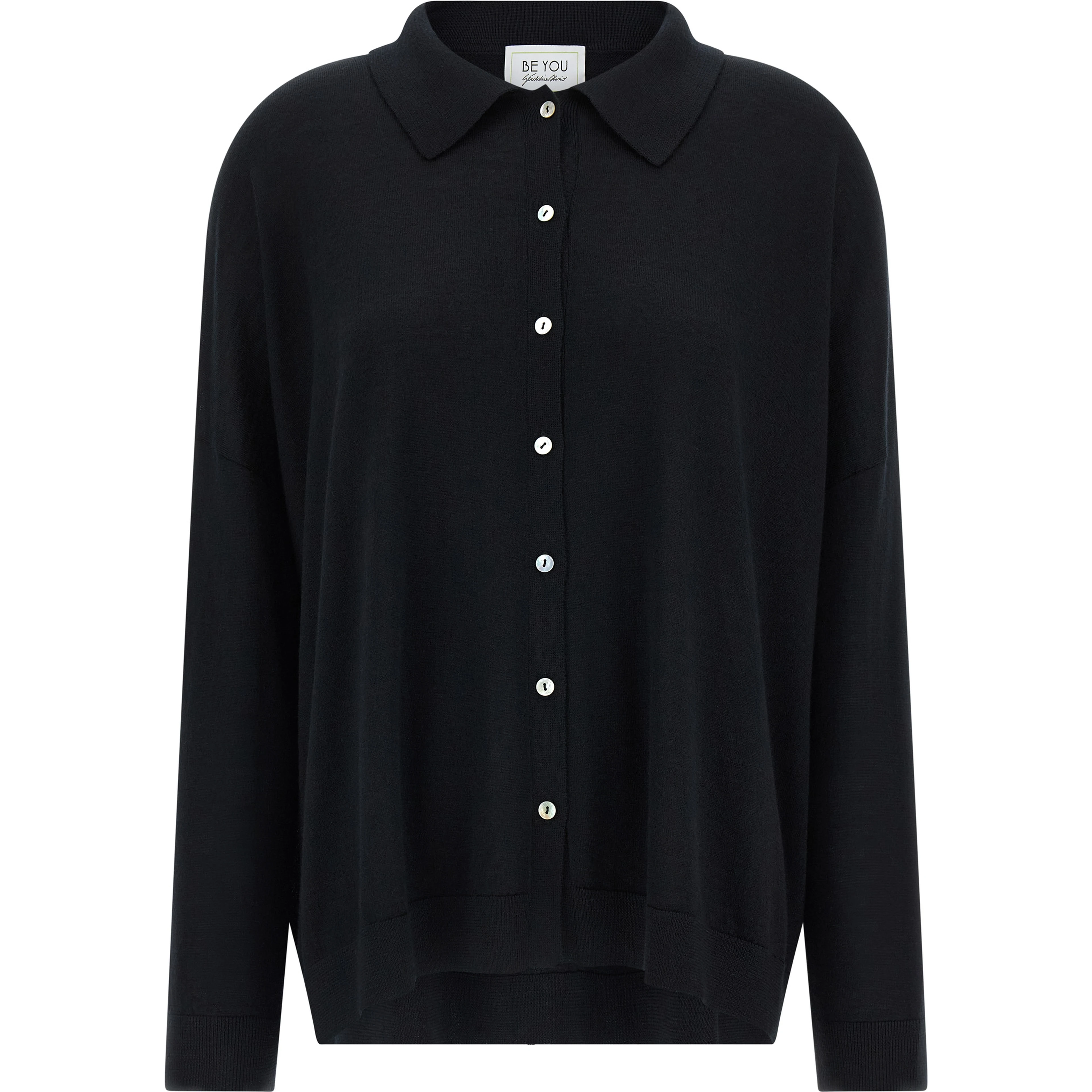 Black Cashmere Cardigan