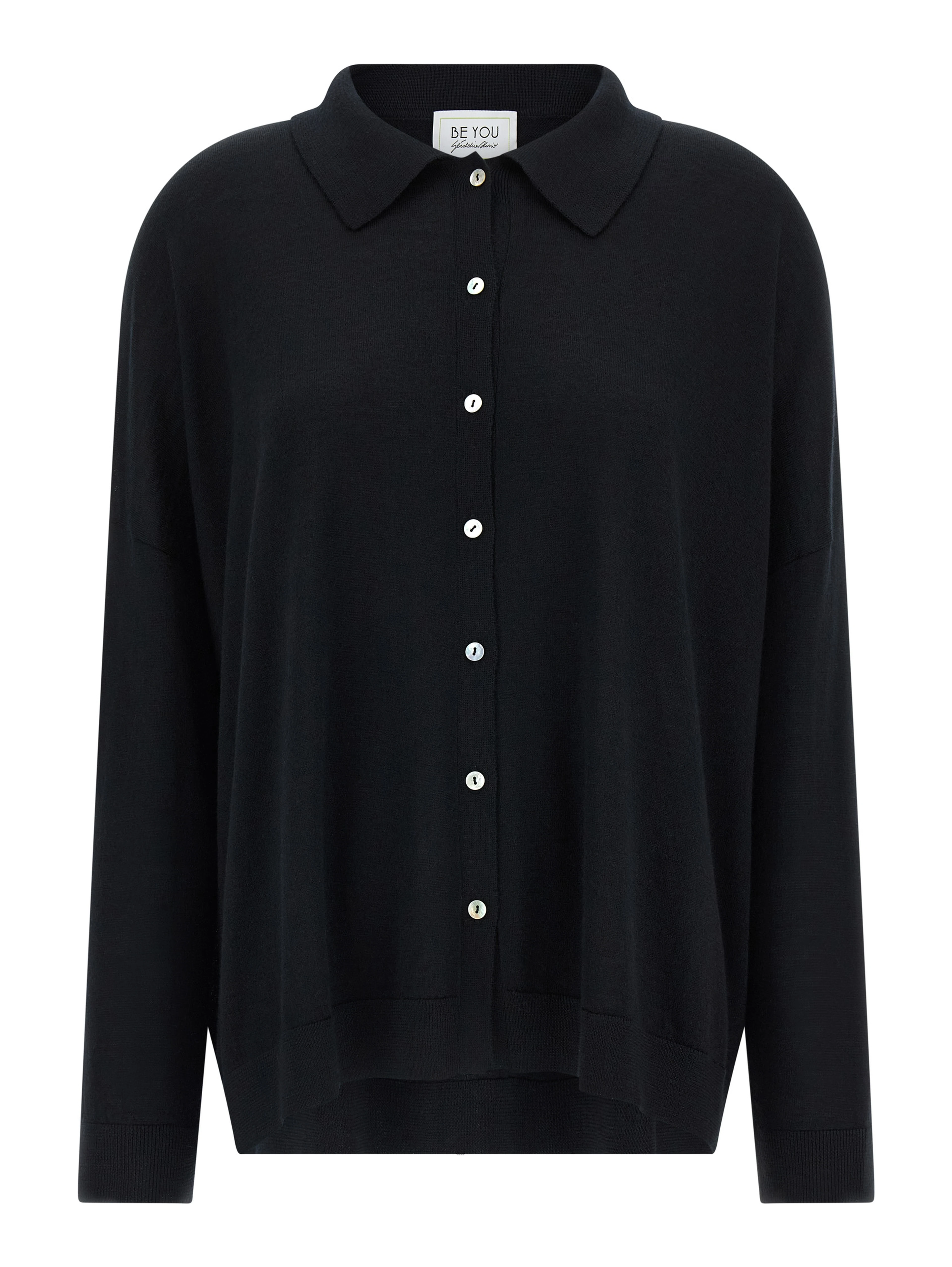 Black Cashmere Cardigan