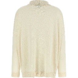 White Cashmere Cardigan