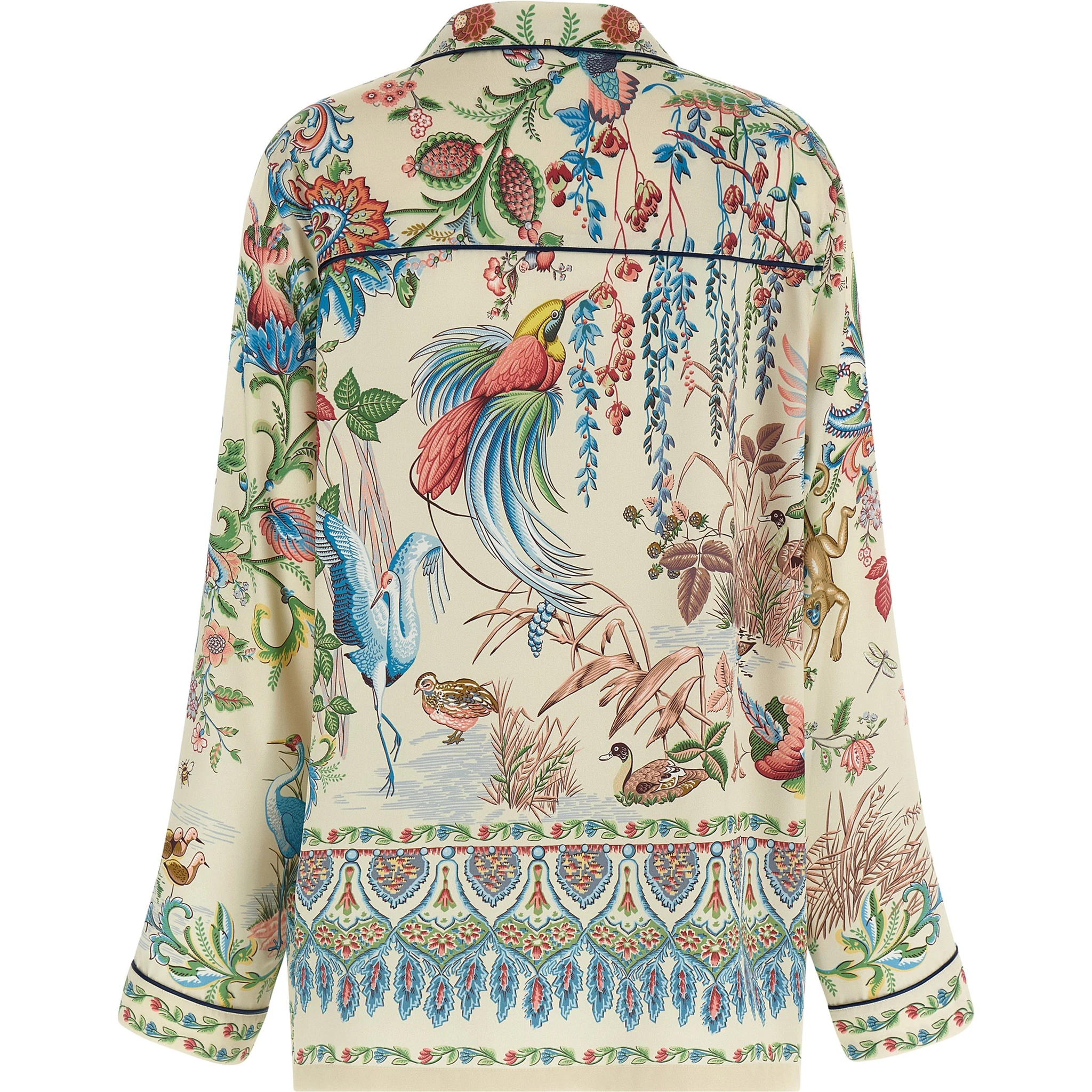 Multicolor Polyester Blouse