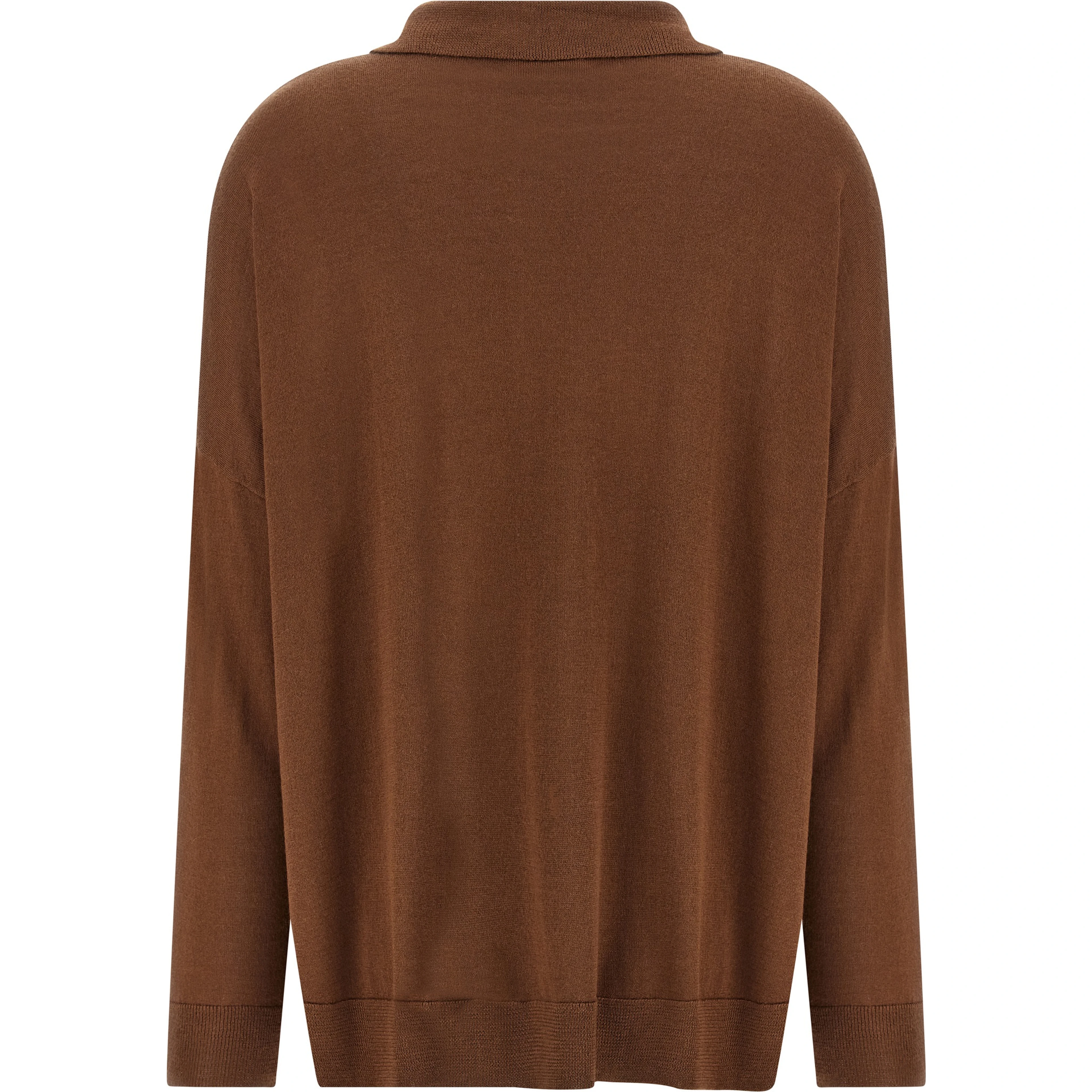 Brown Cashmere Cardigan