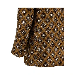 Brown Silk Blazer