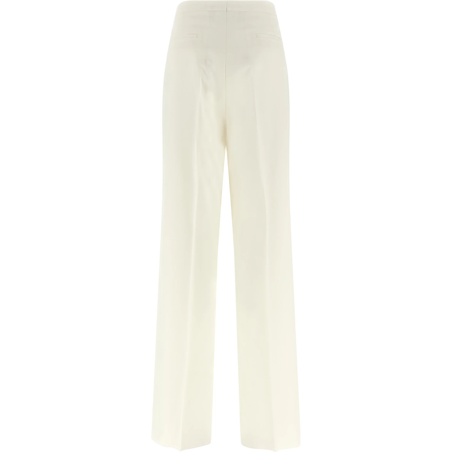 White Virgin Wool Two-Piece Suit