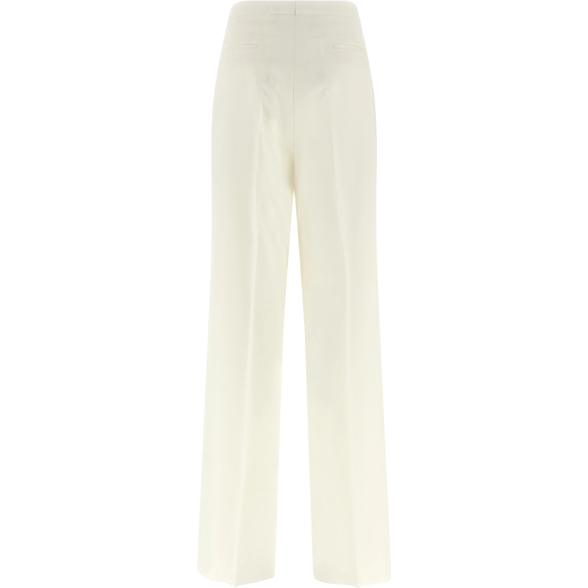 White Virgin Wool Two-Piece Suit