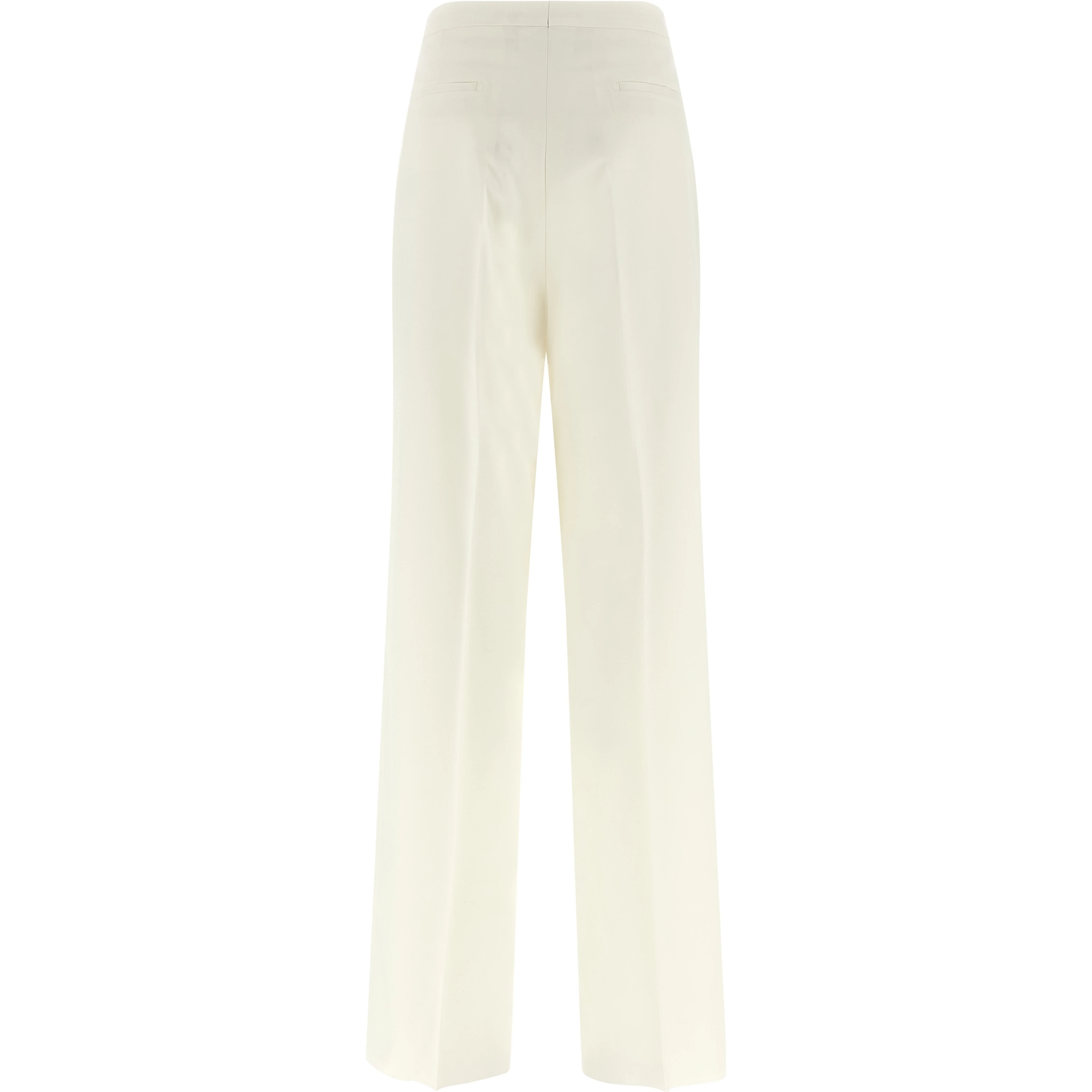 White Virgin Wool Two-Piece Suit