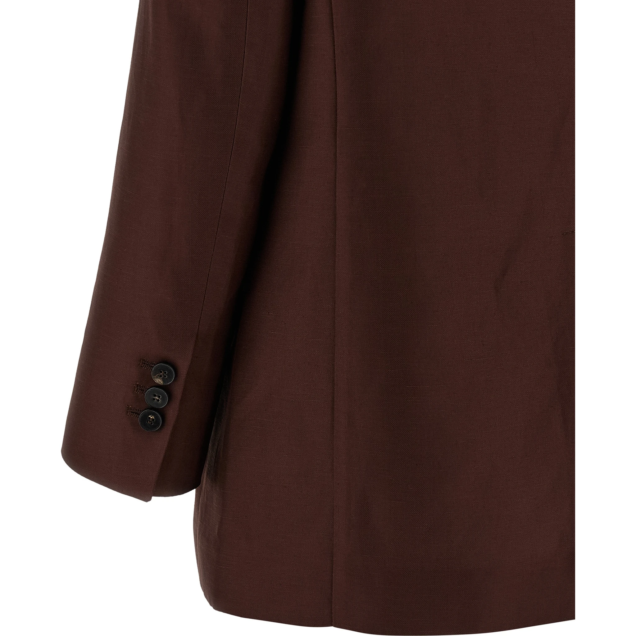Brown Viscose Blazer