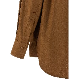 Brown Cotton Blouse