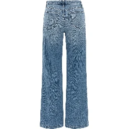 Blue Cotton Jeans Denim