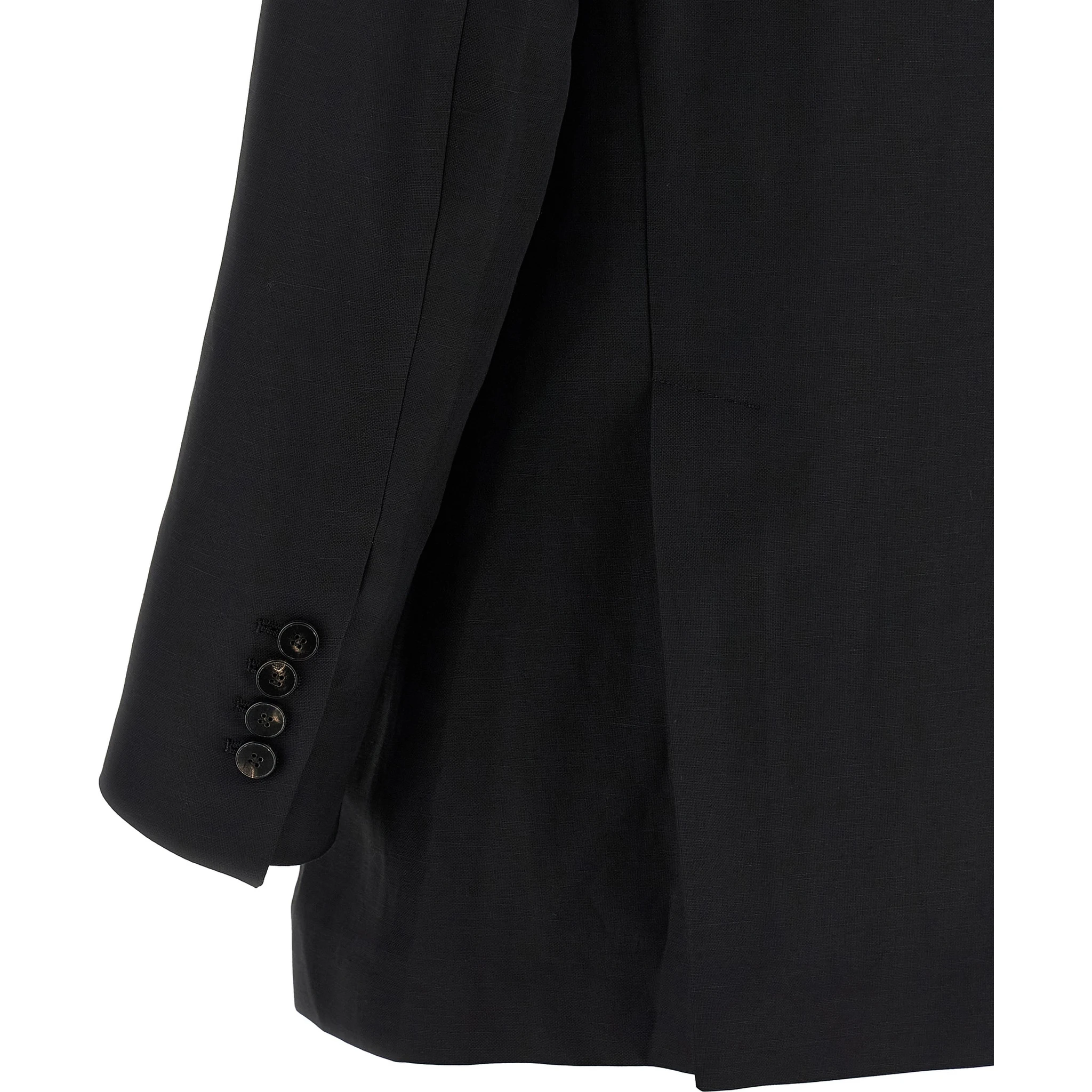 Black Viscose Blazer