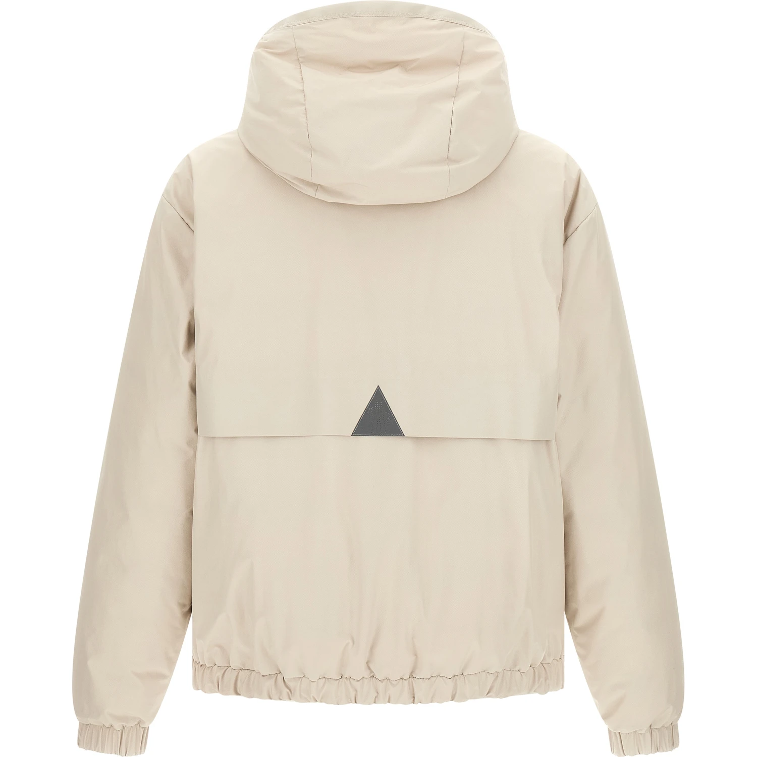 Beige Polyamide Shell Jacket