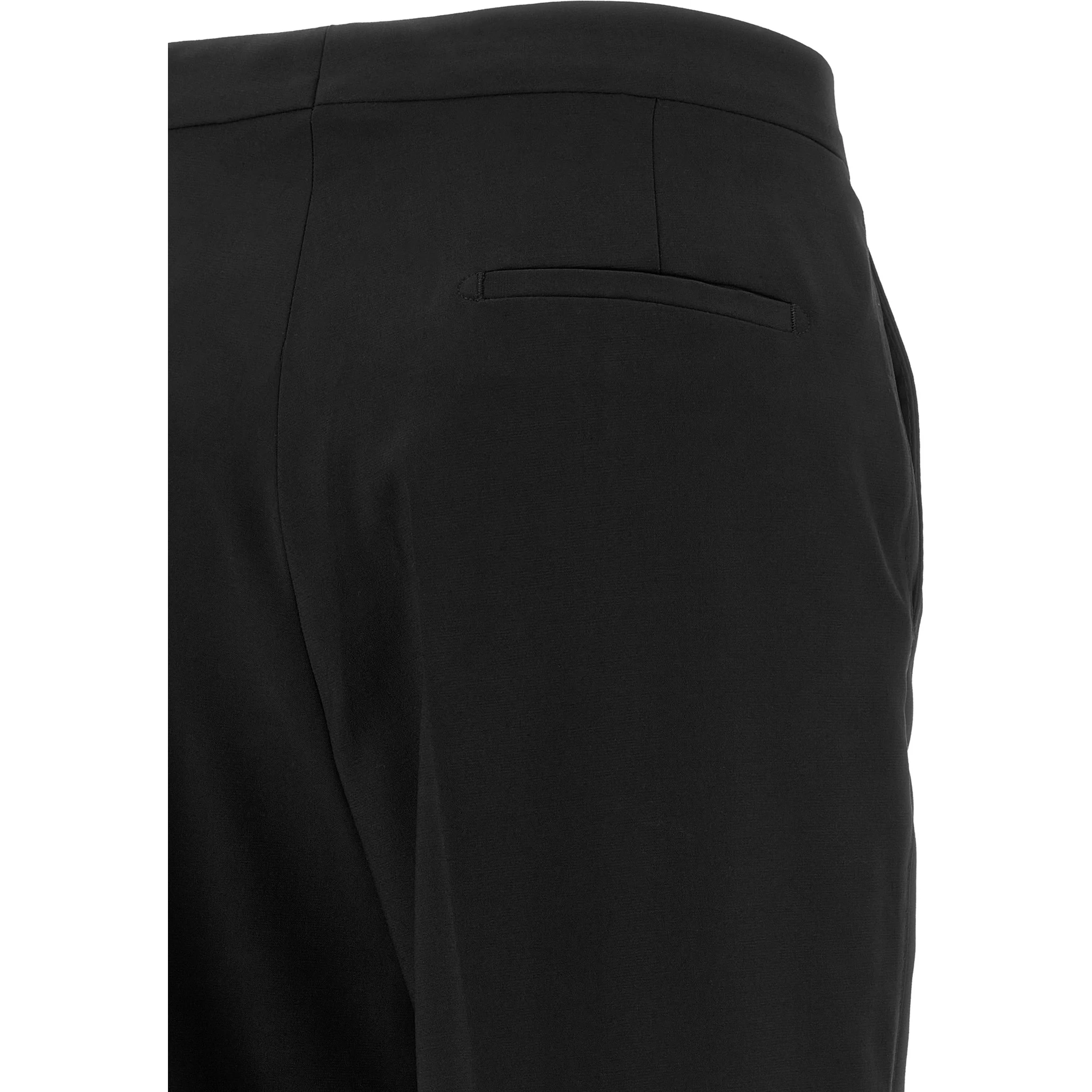 Black Virgin Wool Two-Piece Suit
