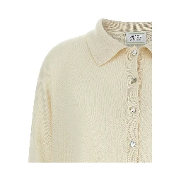 White Cashmere Cardigan
