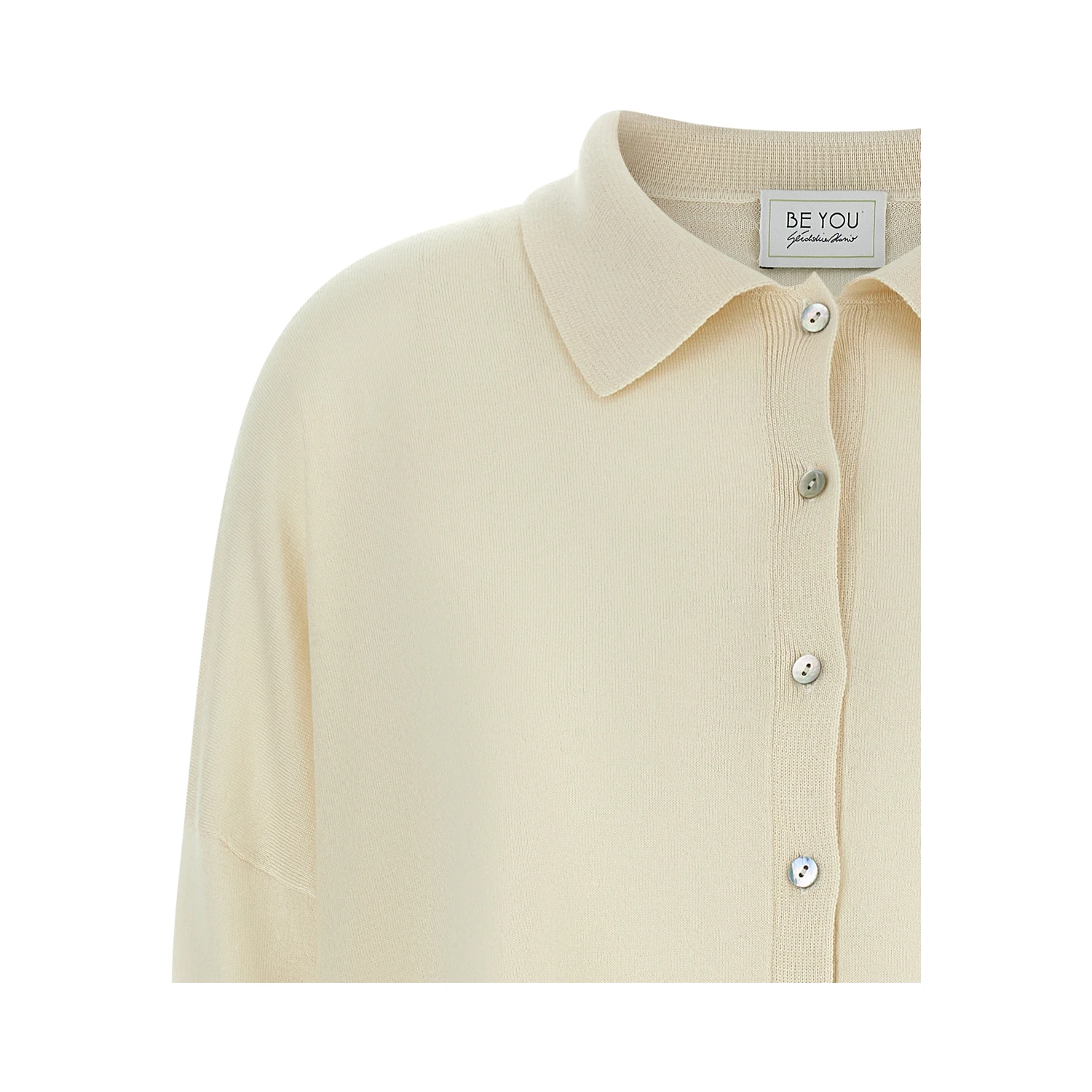 White Cashmere Cardigan