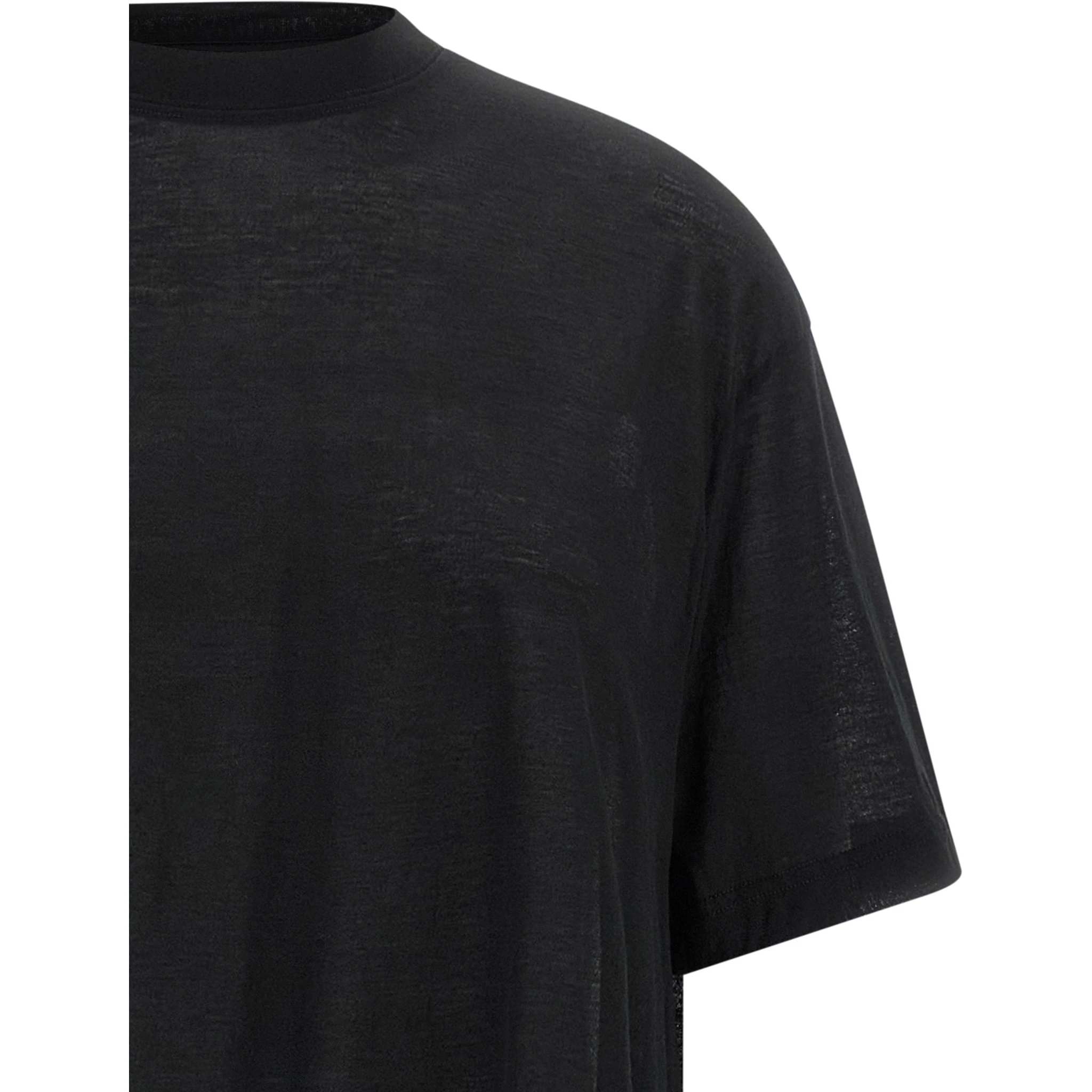 Black Cotton Casual Dress