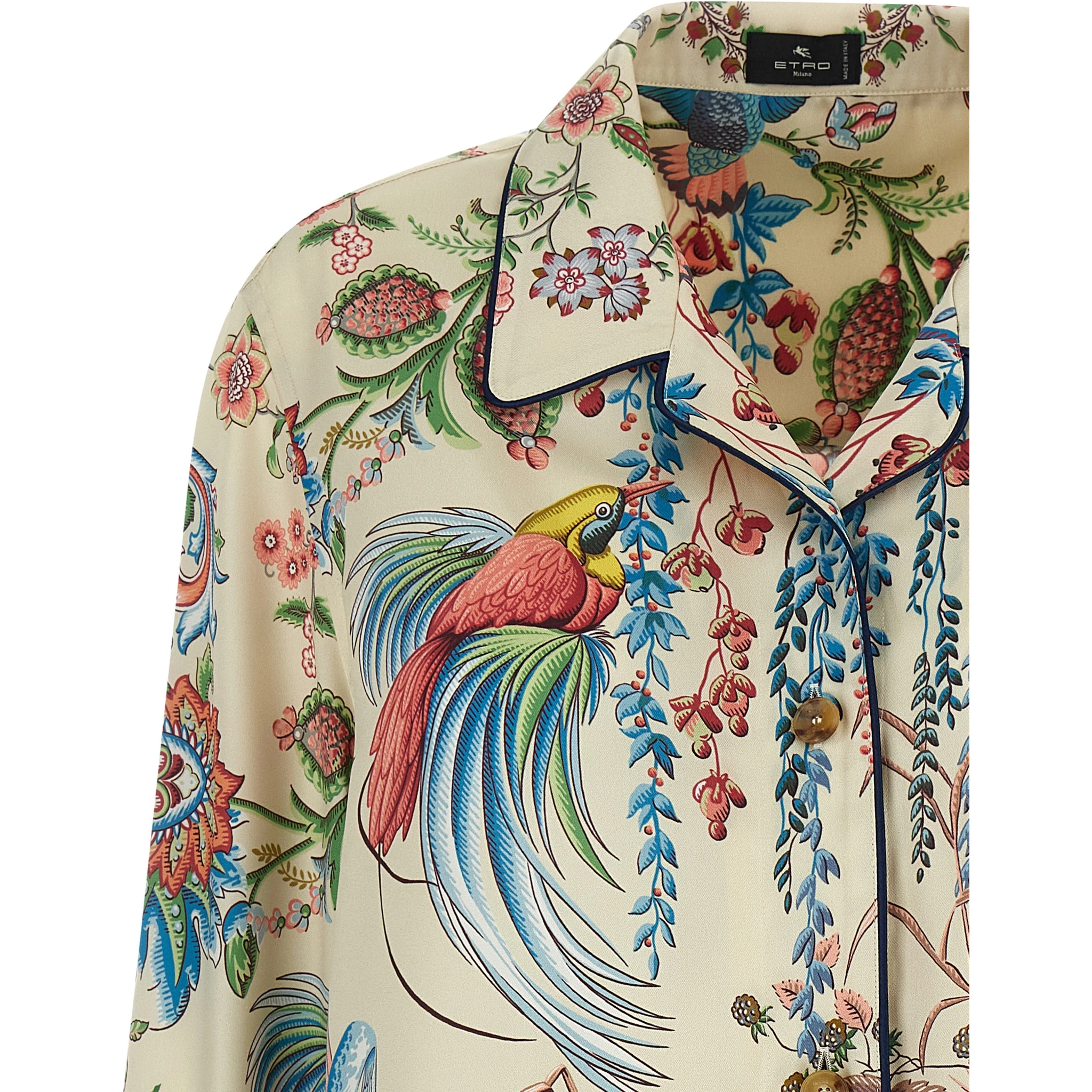 Multicolor Polyester Blouse