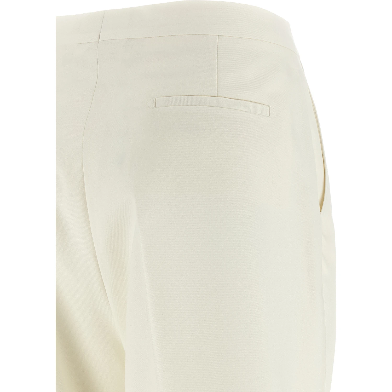 White Virgin Wool Two-Piece Suit