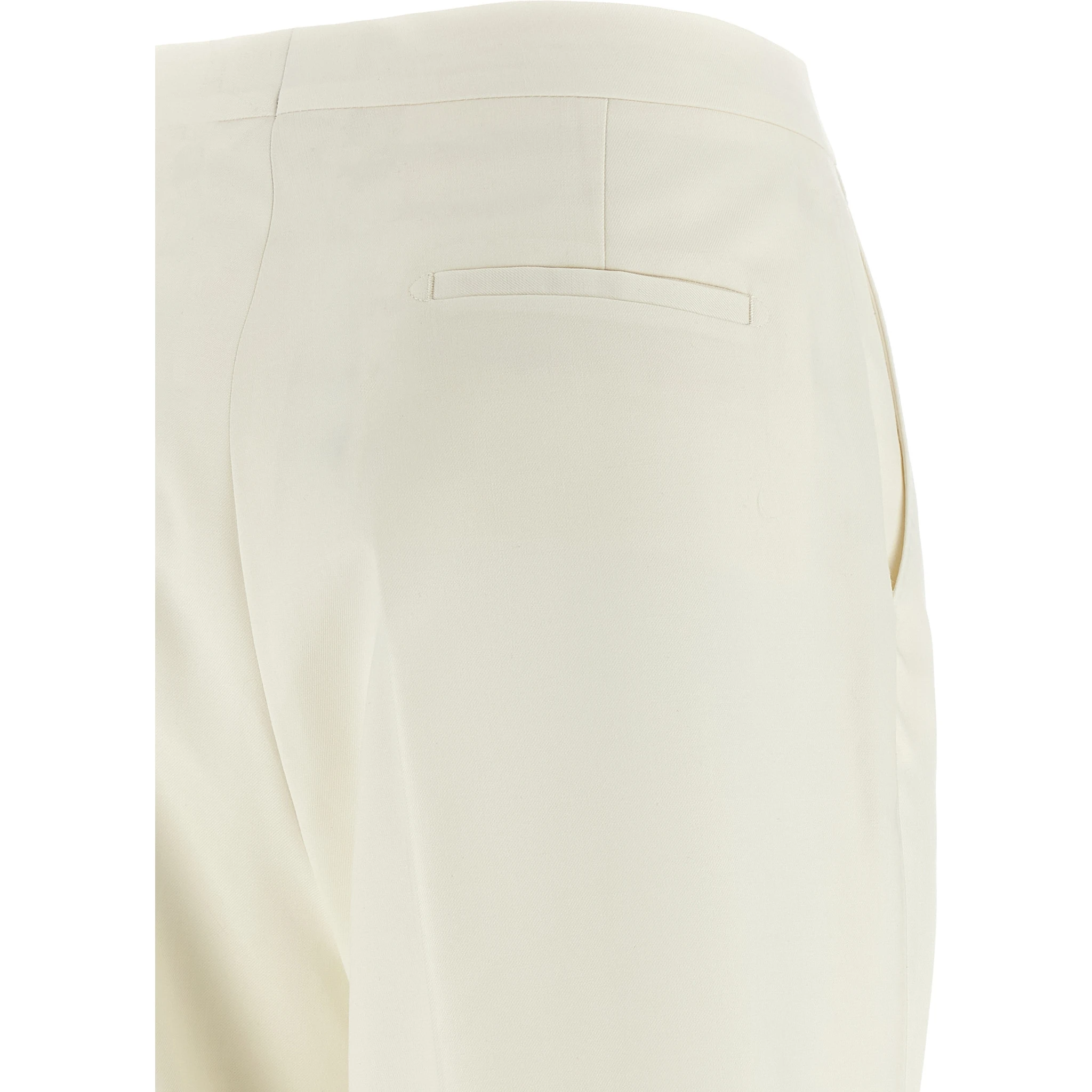 White Virgin Wool Two-Piece Suit