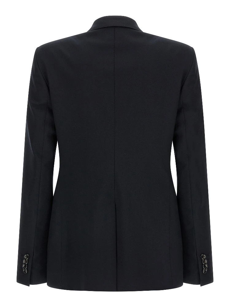 Blue Virgin Wool Two-Piece Suit alternative