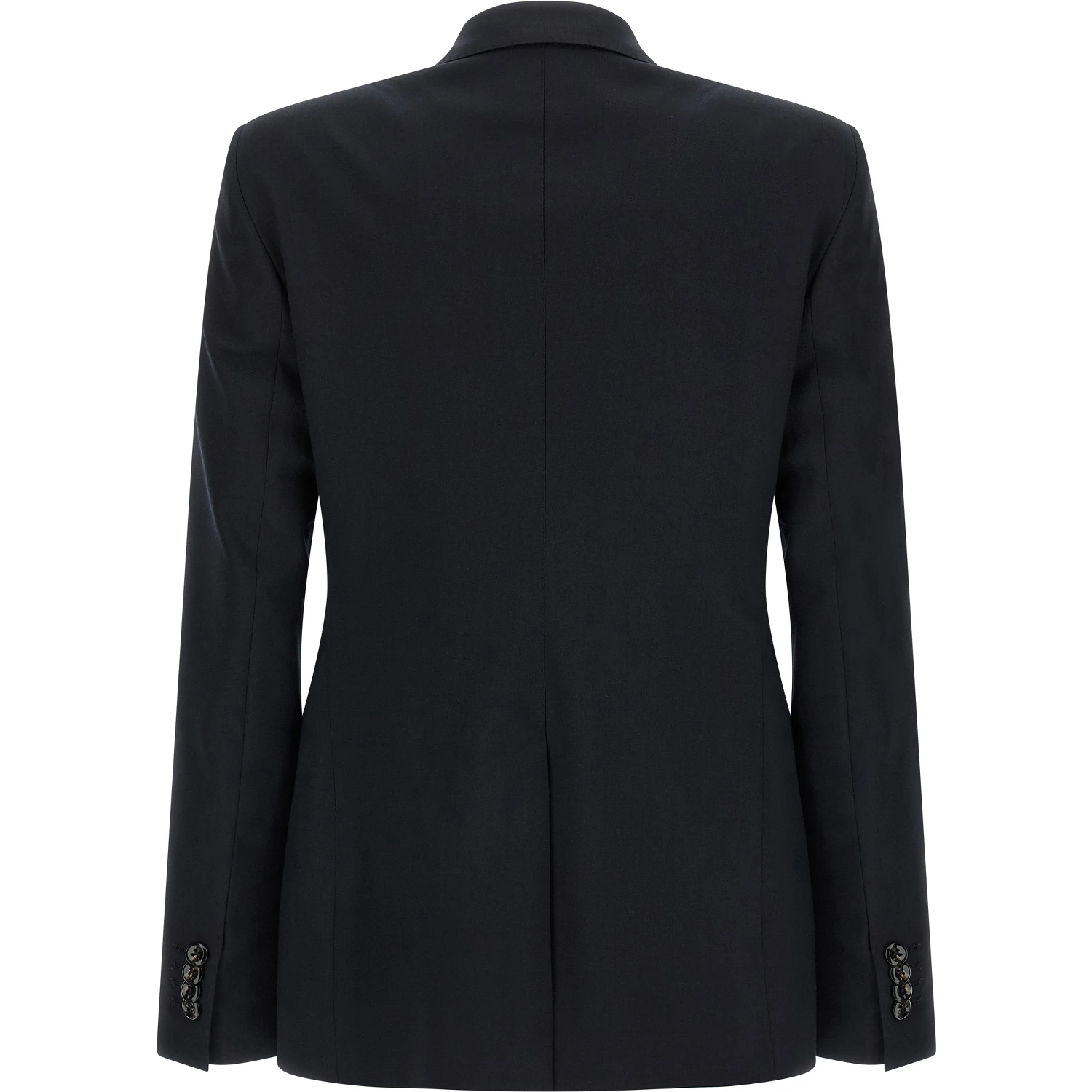 Blue Virgin Wool Two-Piece Suit
