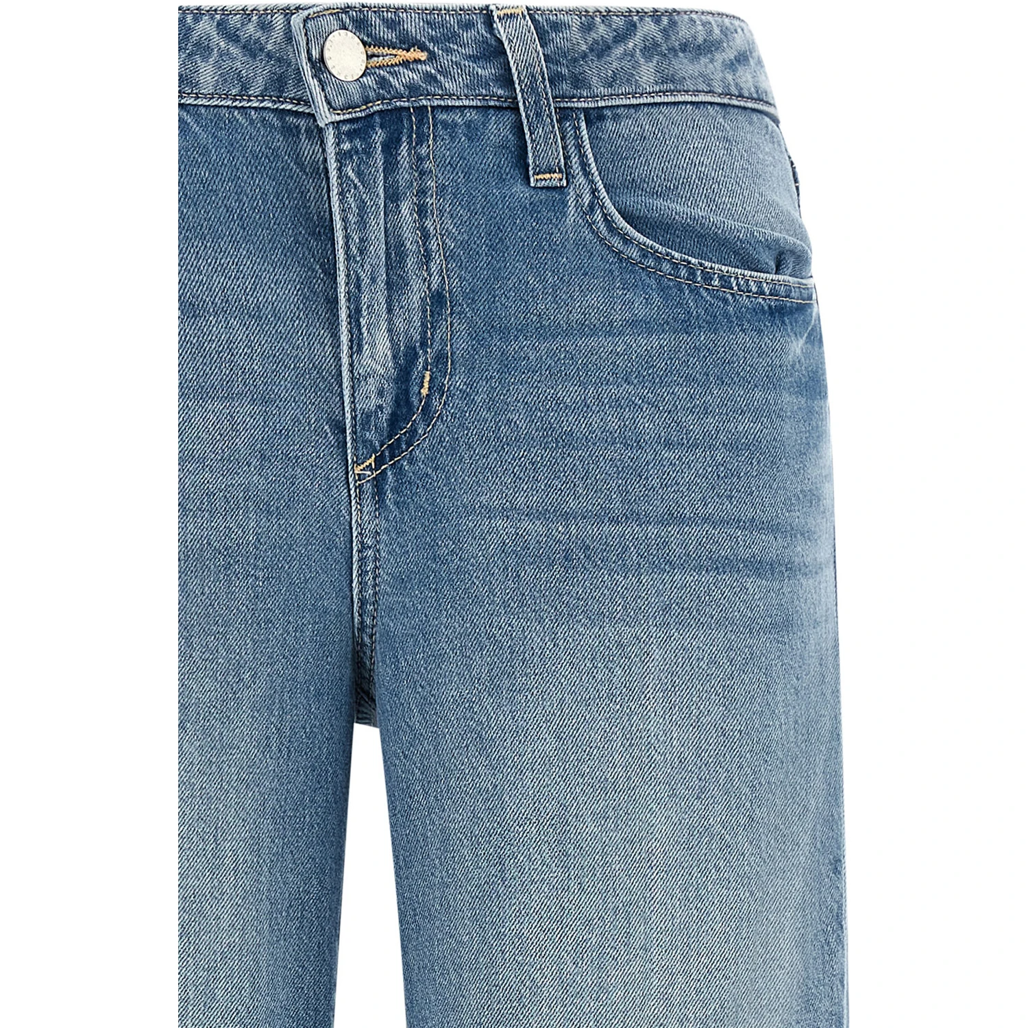 Blue Cotton Jeans Denim